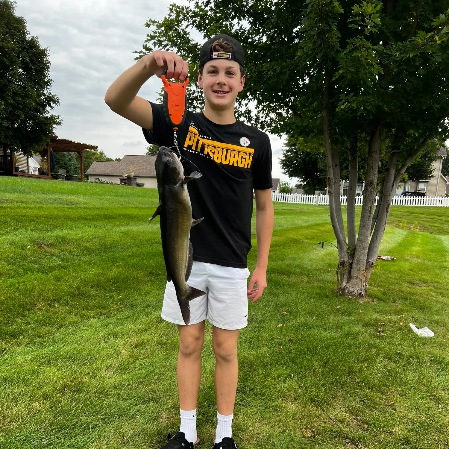 Channel catfish caught on Fishbrain