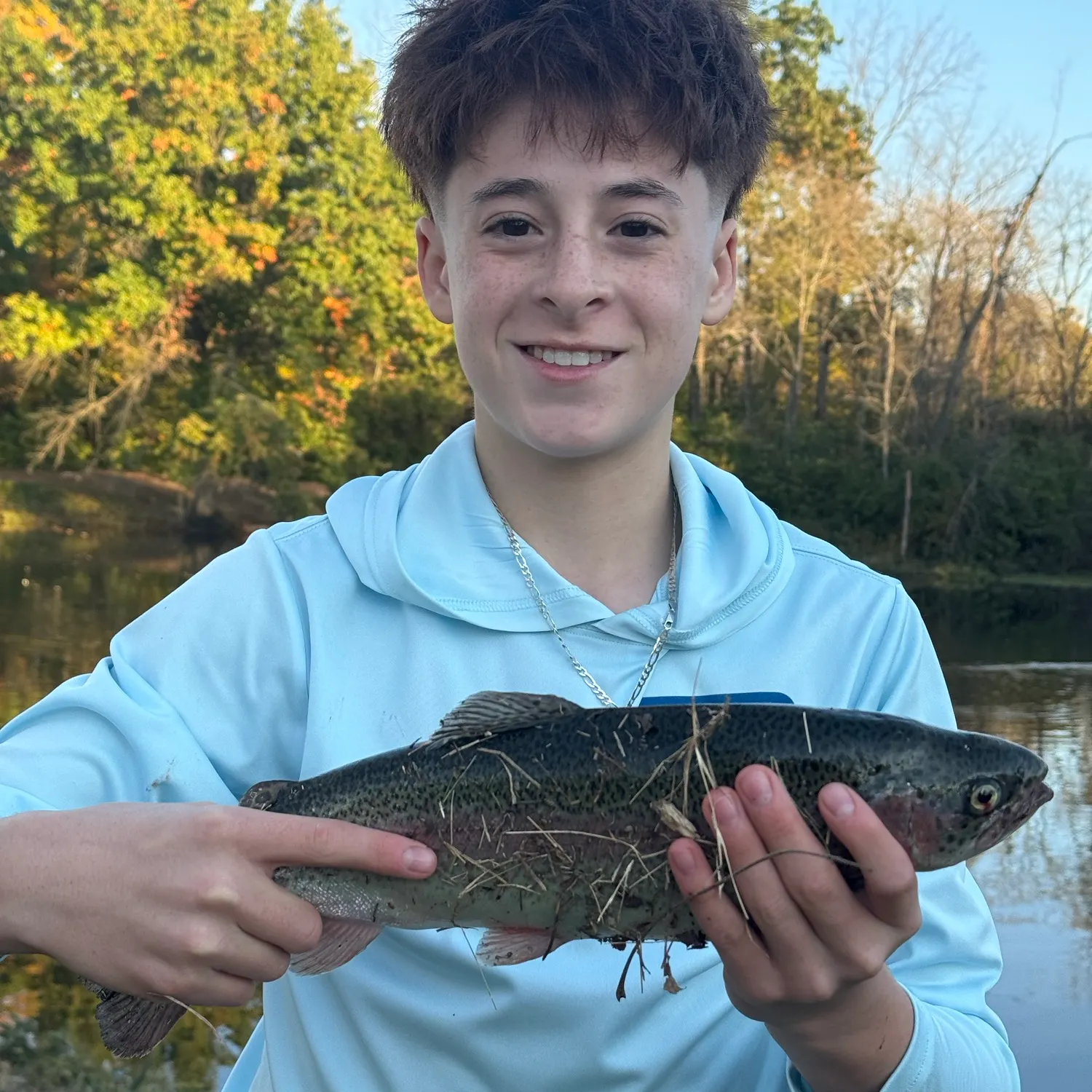 Rainbow trout caught on Fishbrain