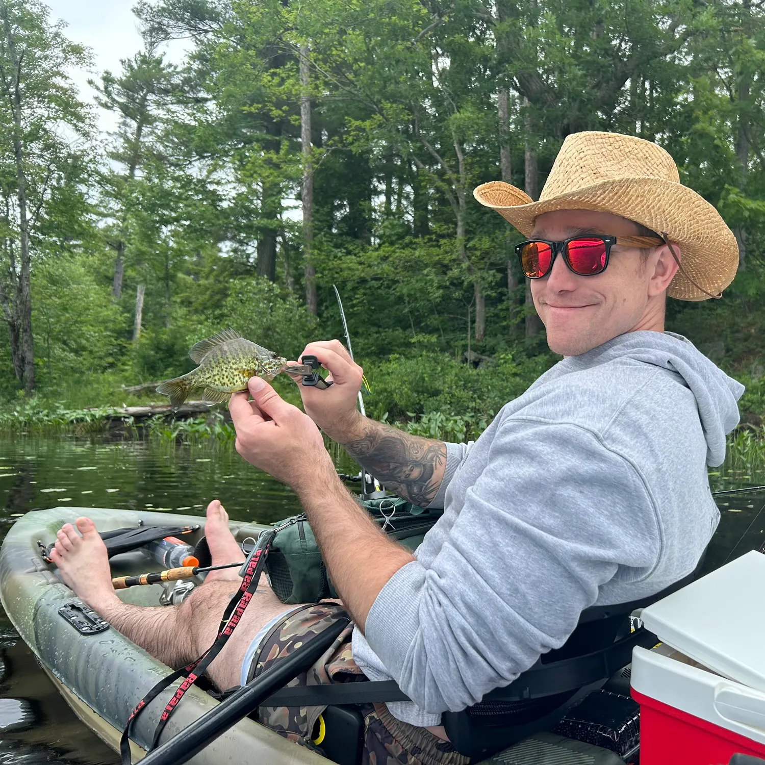 recently logged catches