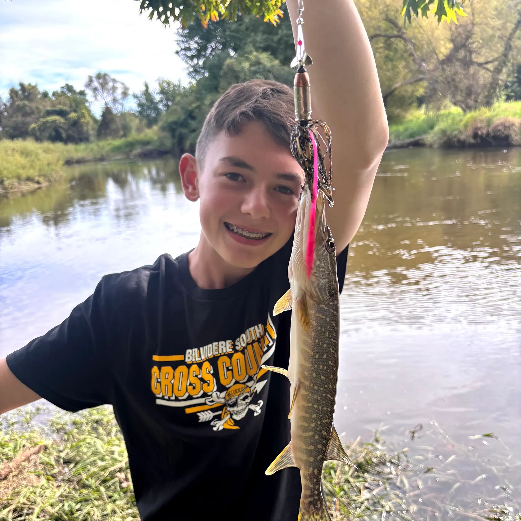 Northern pike caught on Fishbrain