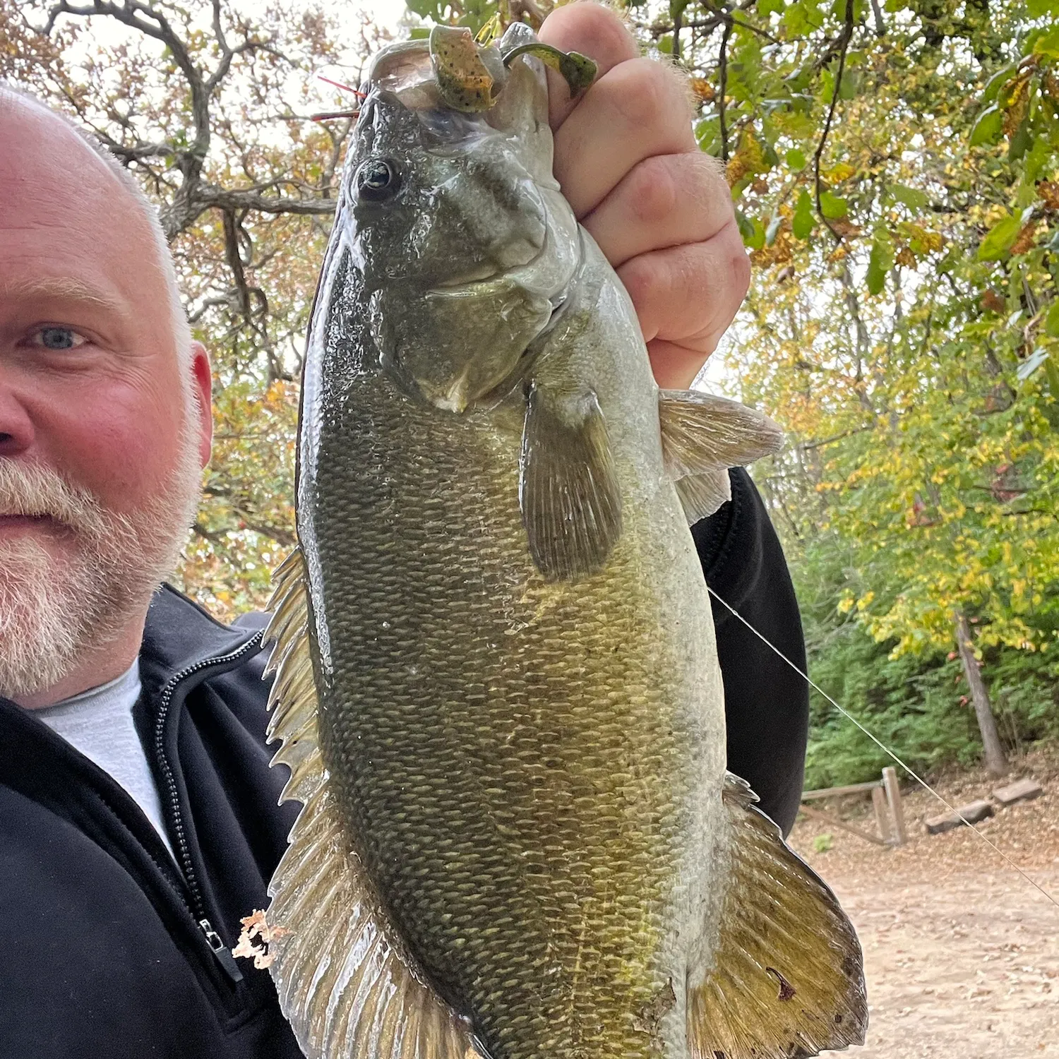 Smallmouth bass caught on Fishbrain
