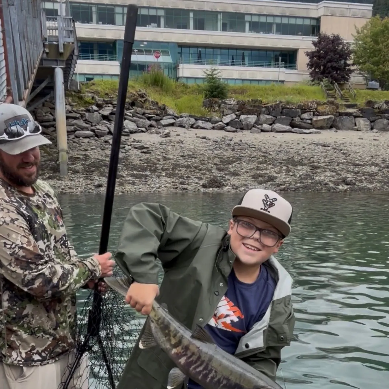 Chum salmon caught on Fishbrain