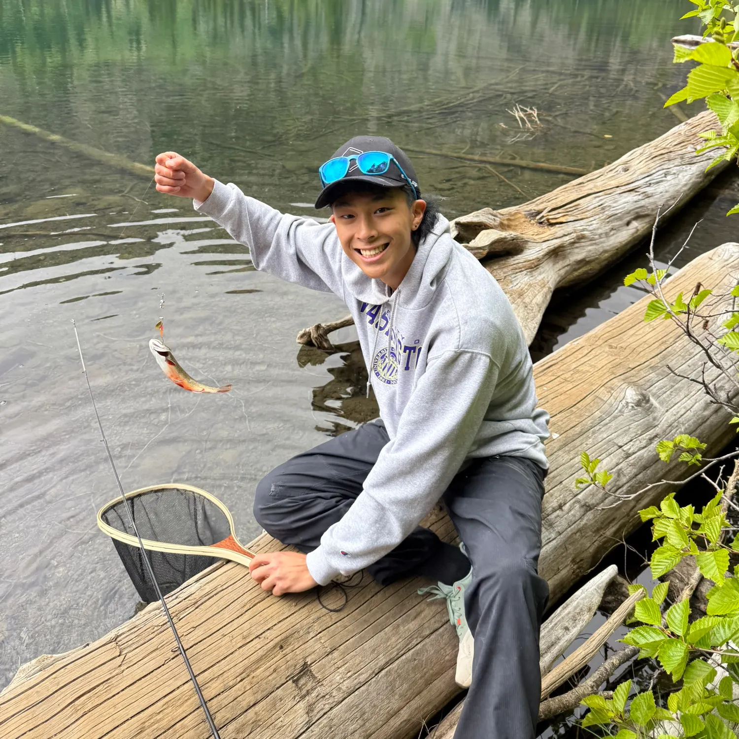 recently logged catches