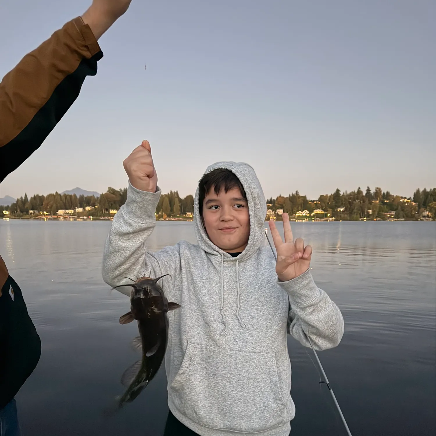 Channel catfish caught on Fishbrain