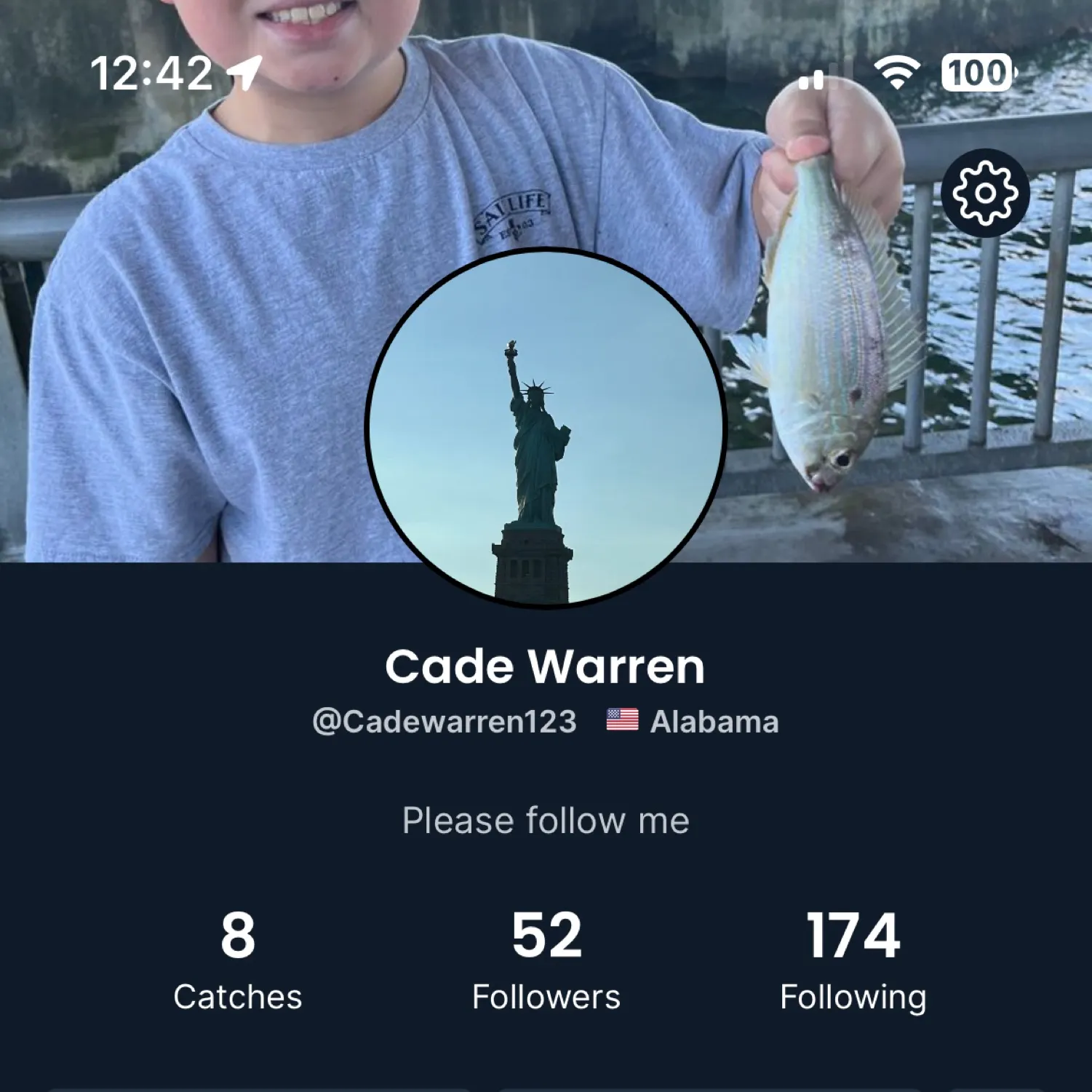 recently logged catches