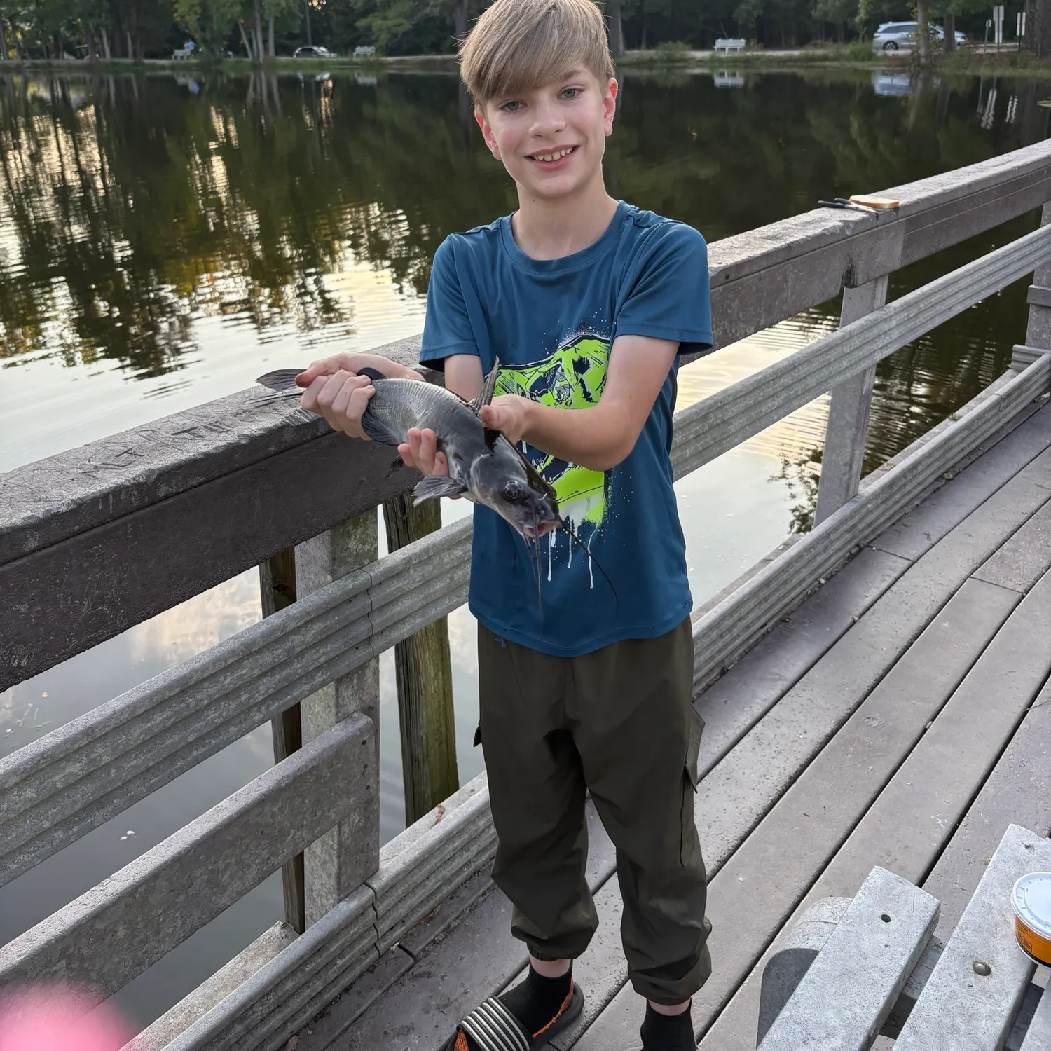Channel catfish caught on Fishbrain