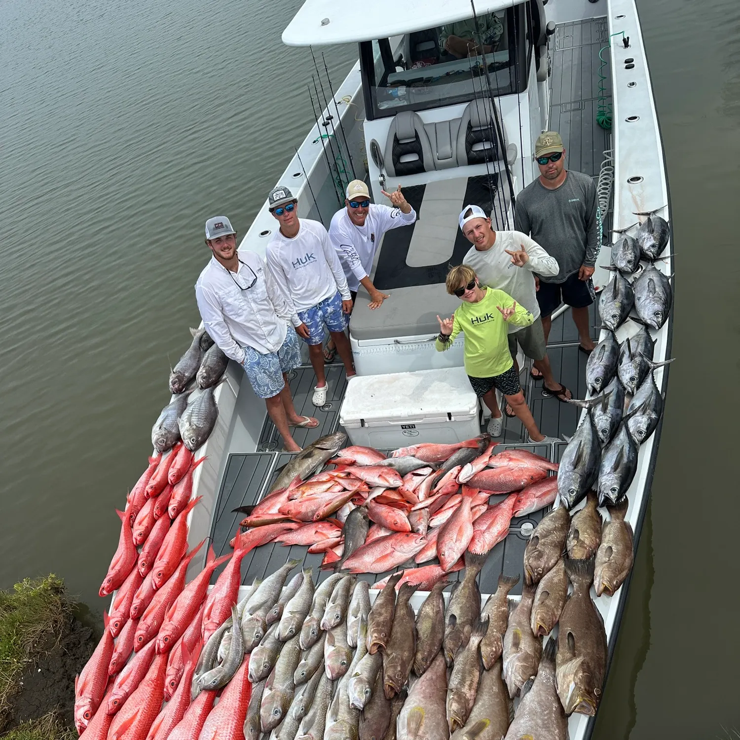 recently logged catches