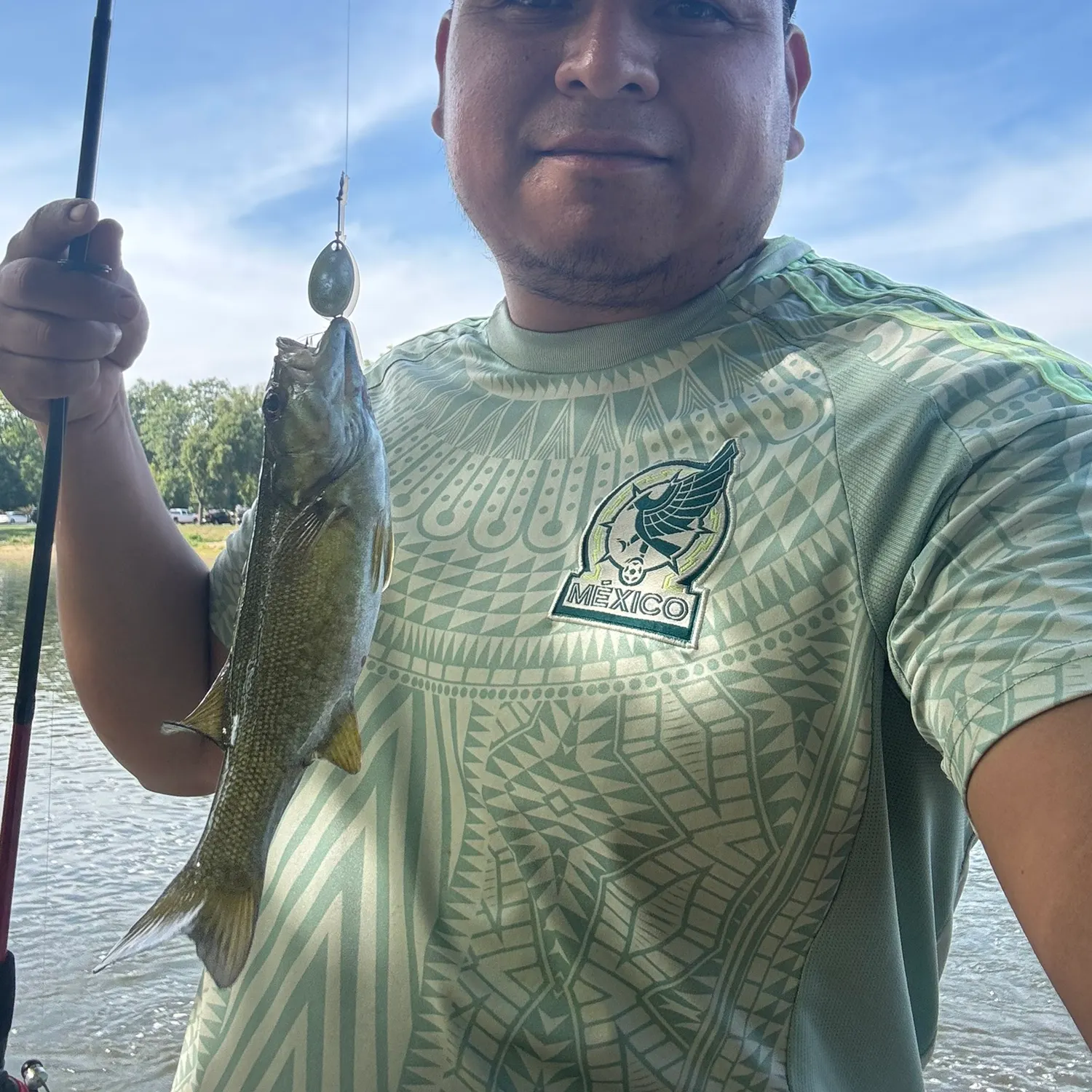 Smallmouth bass caught on Fishbrain