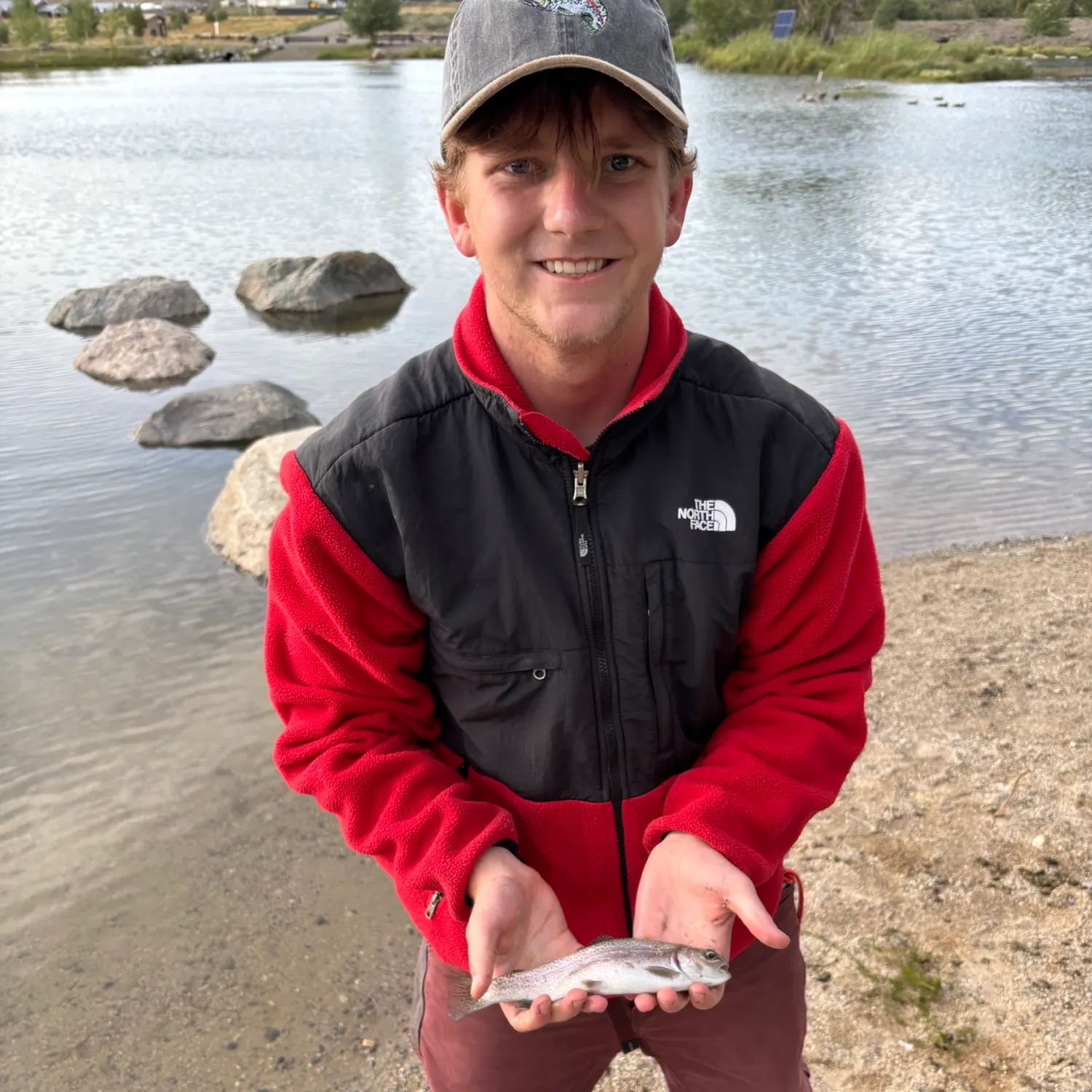 Rainbow trout caught on Fishbrain