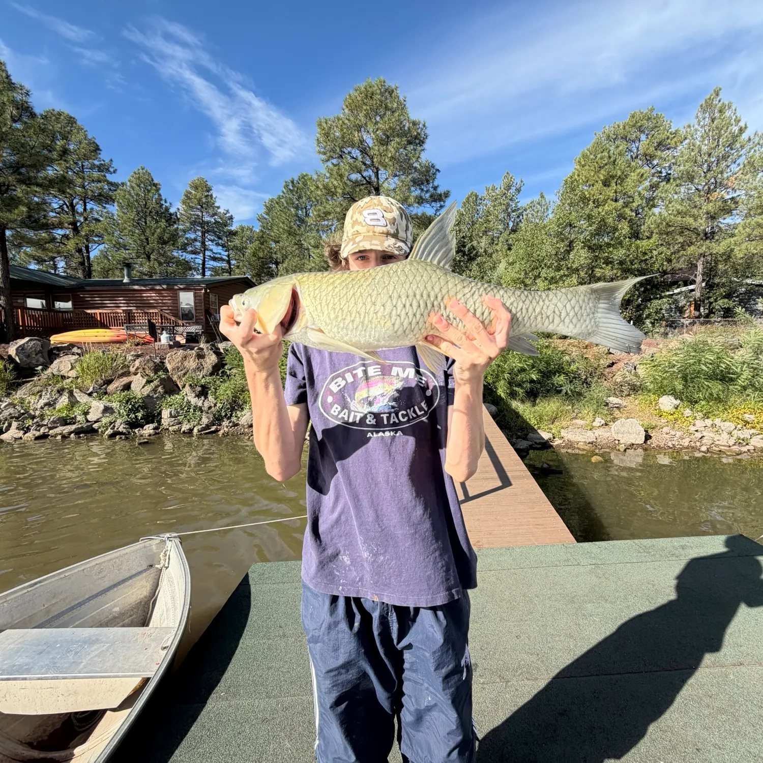 Grass carp caught on Fishbrain