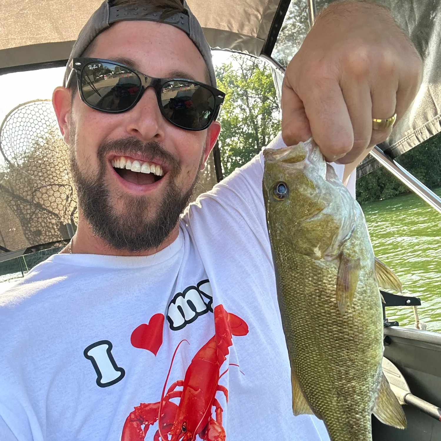 Smallmouth bass caught on Fishbrain