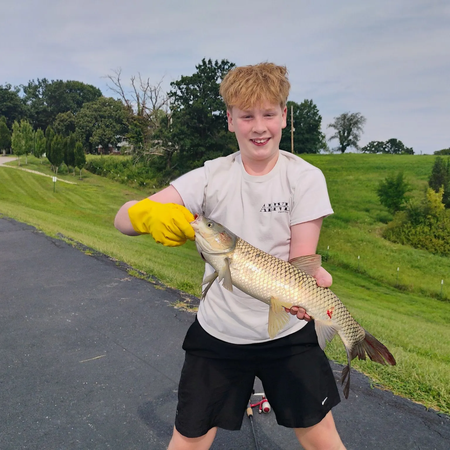 Grass carp caught on Fishbrain