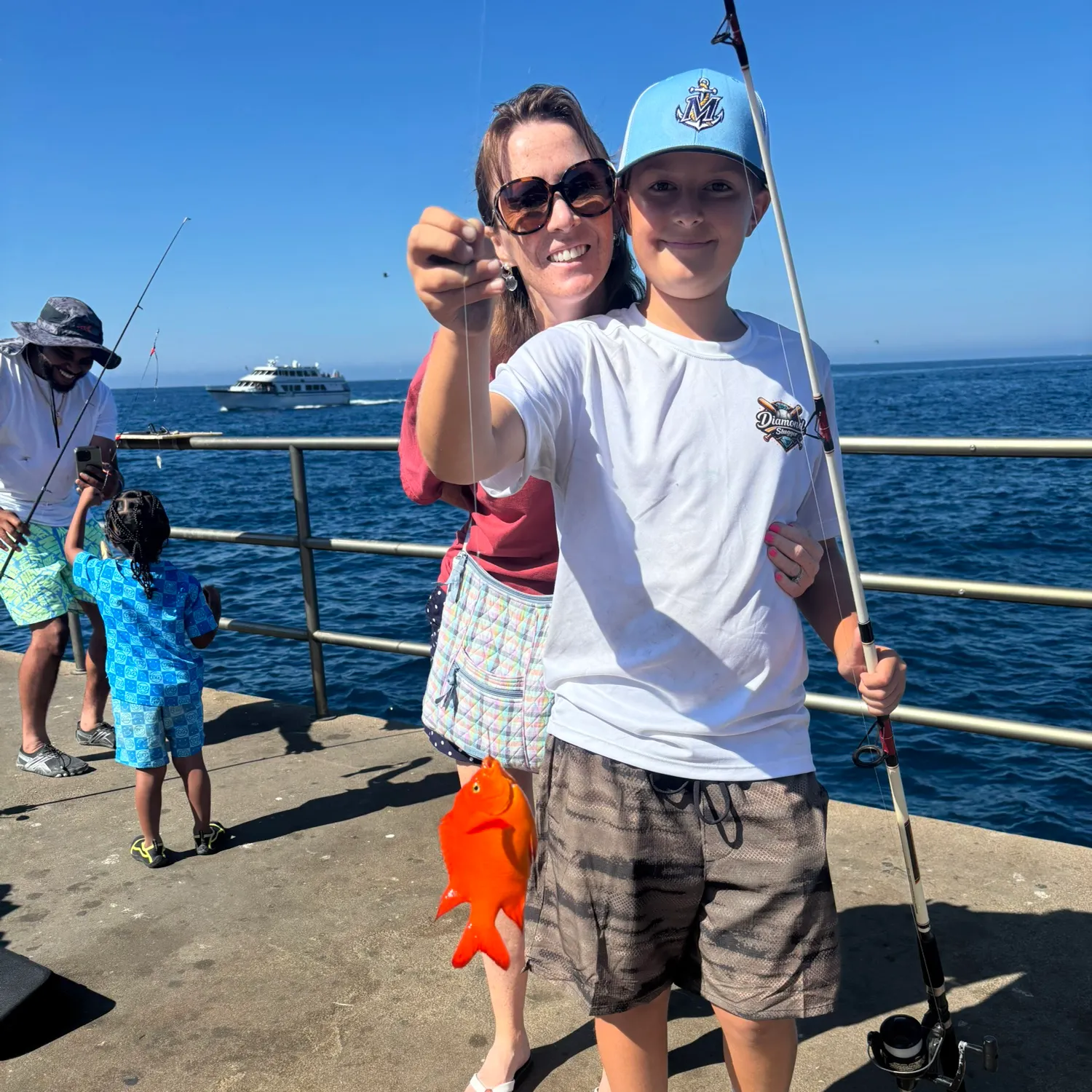 The most recent Garibaldi damselfish catches on Fishbrain