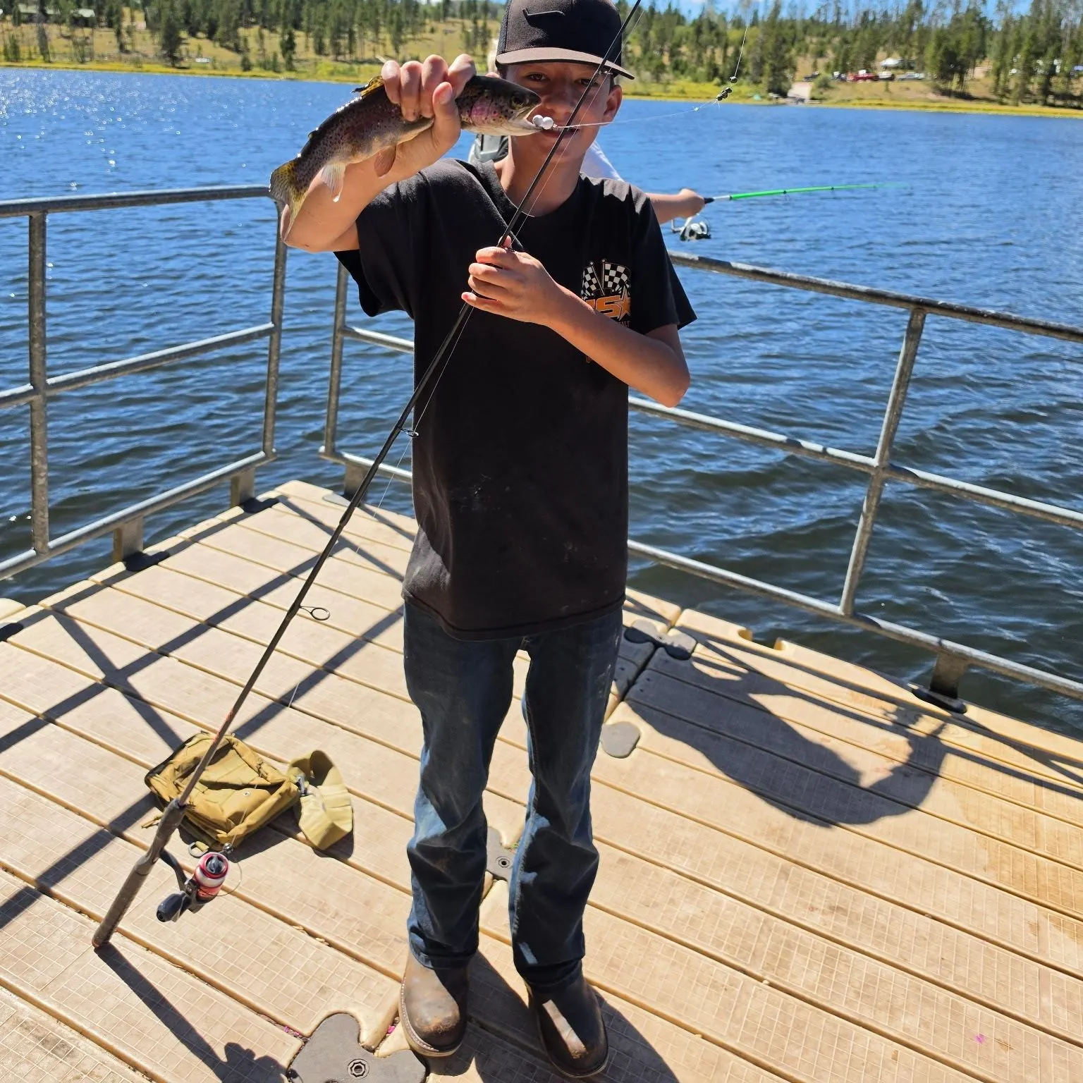 Rainbow trout caught on Fishbrain