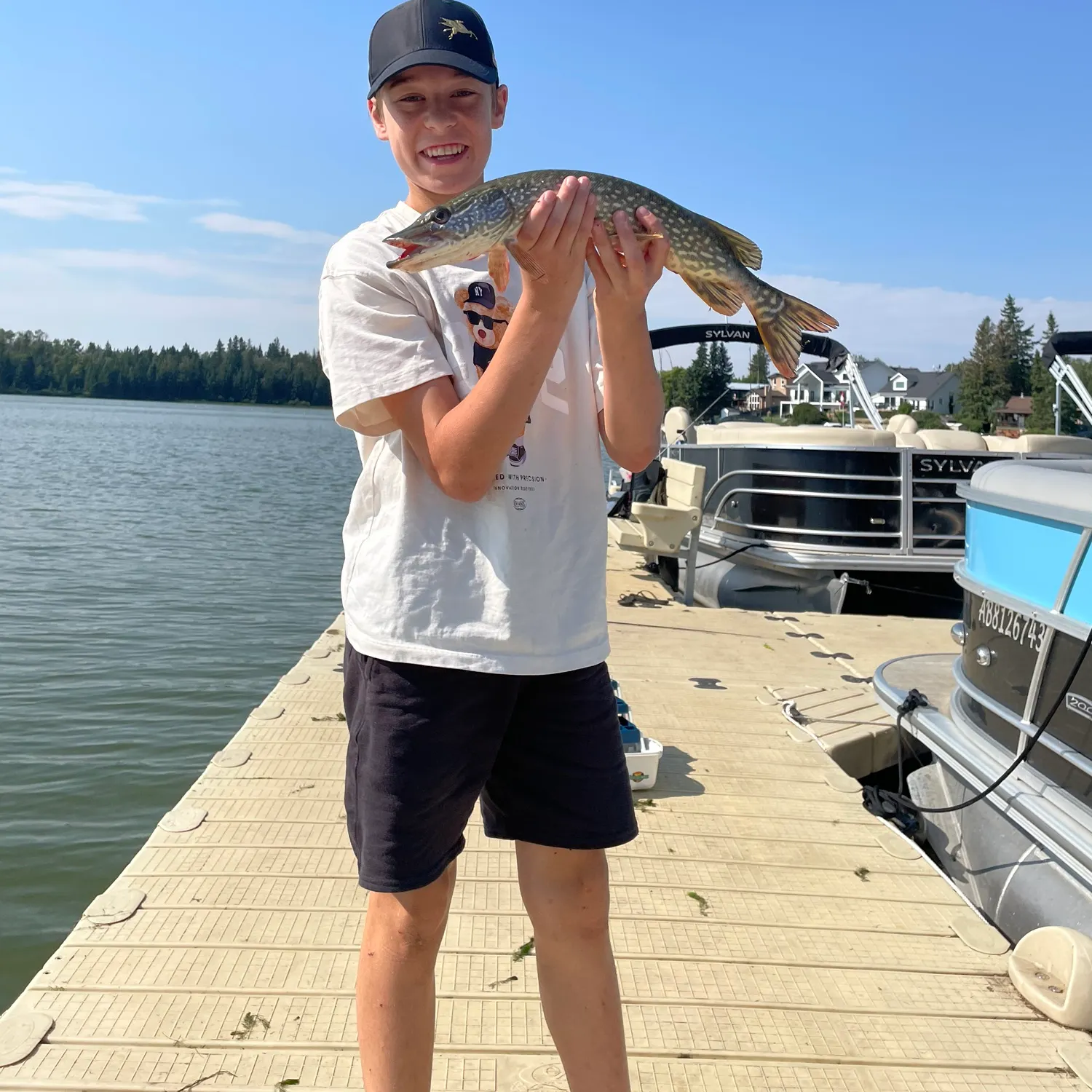 Northern pike caught on Fishbrain