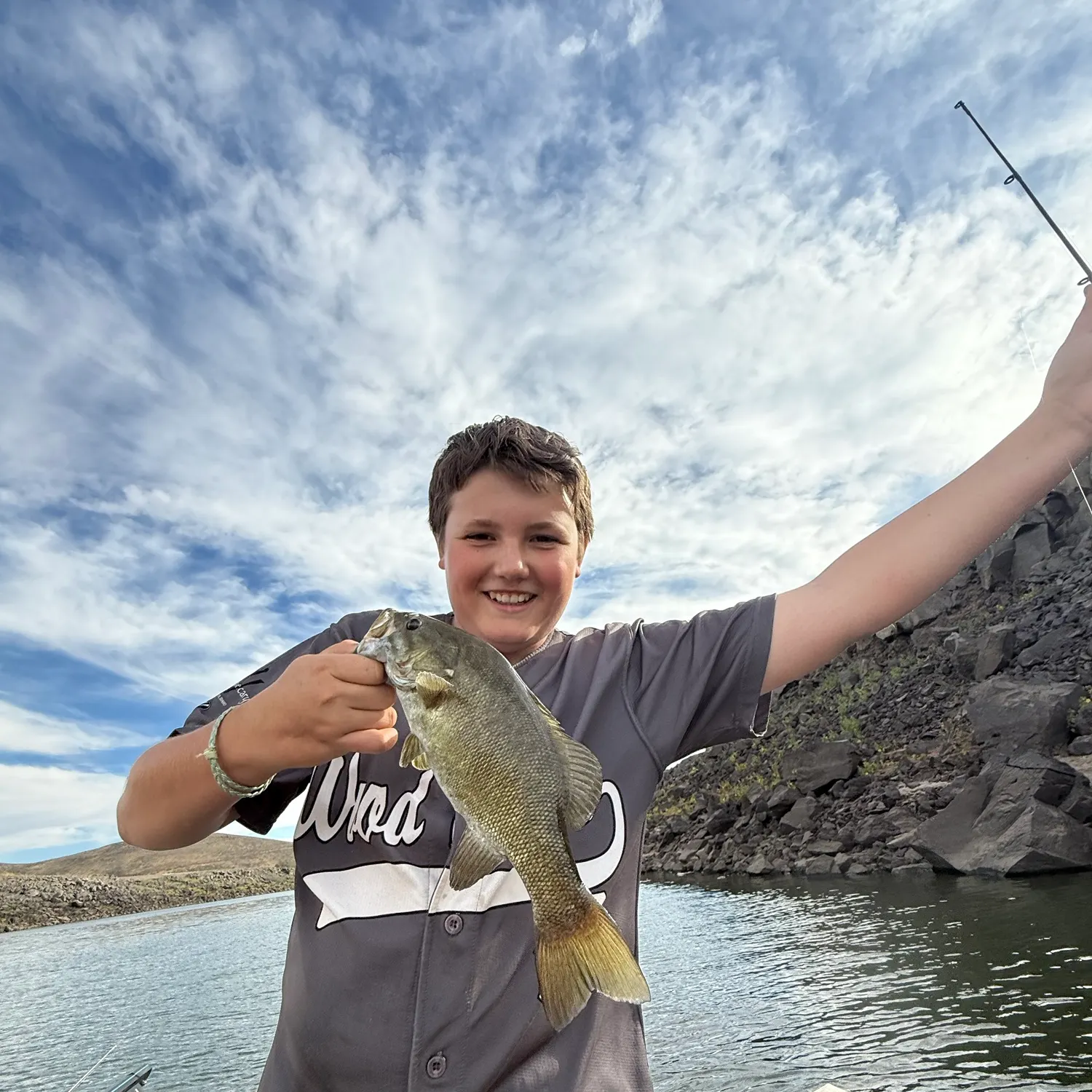 Smallmouth bass caught on Fishbrain