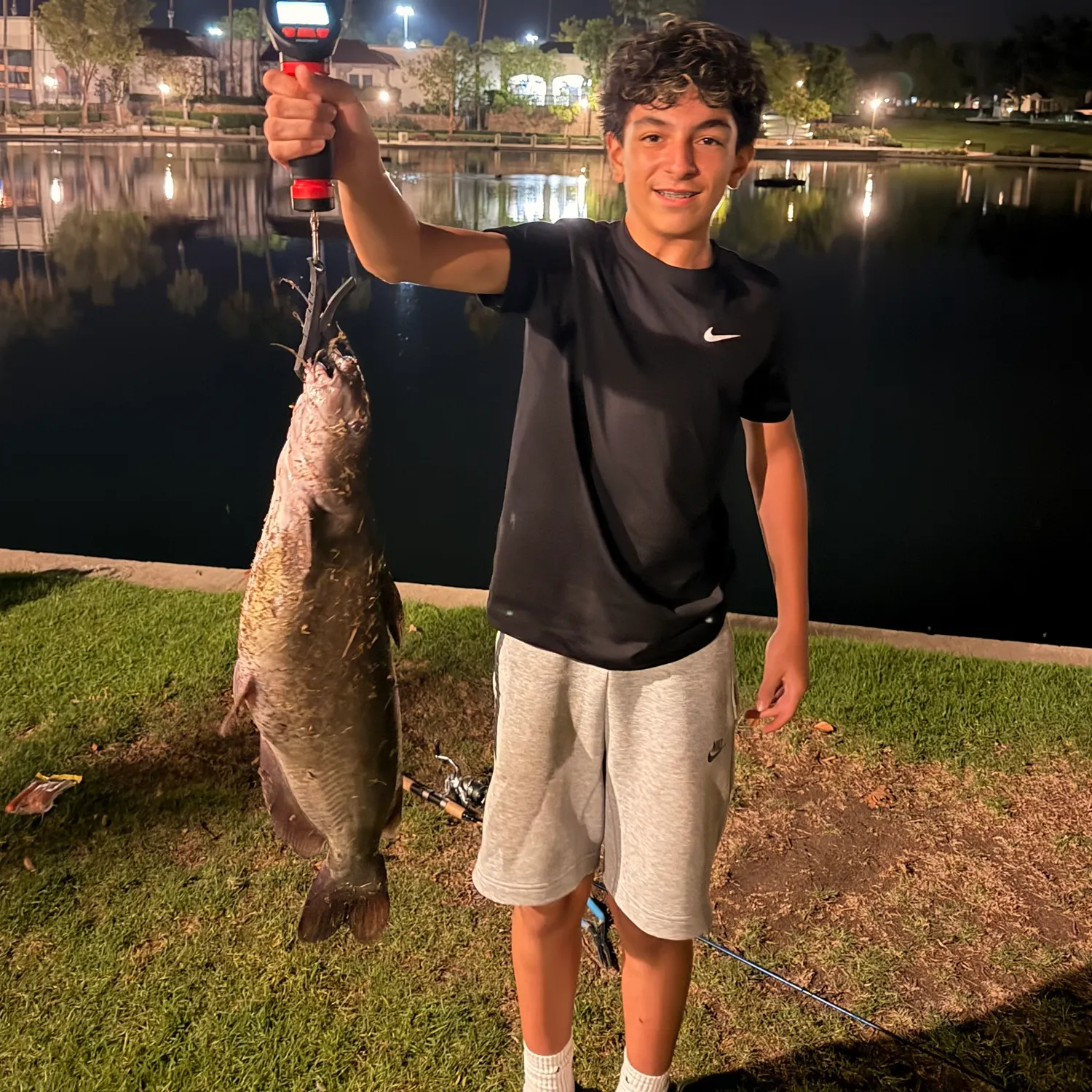 Channel catfish caught on Fishbrain