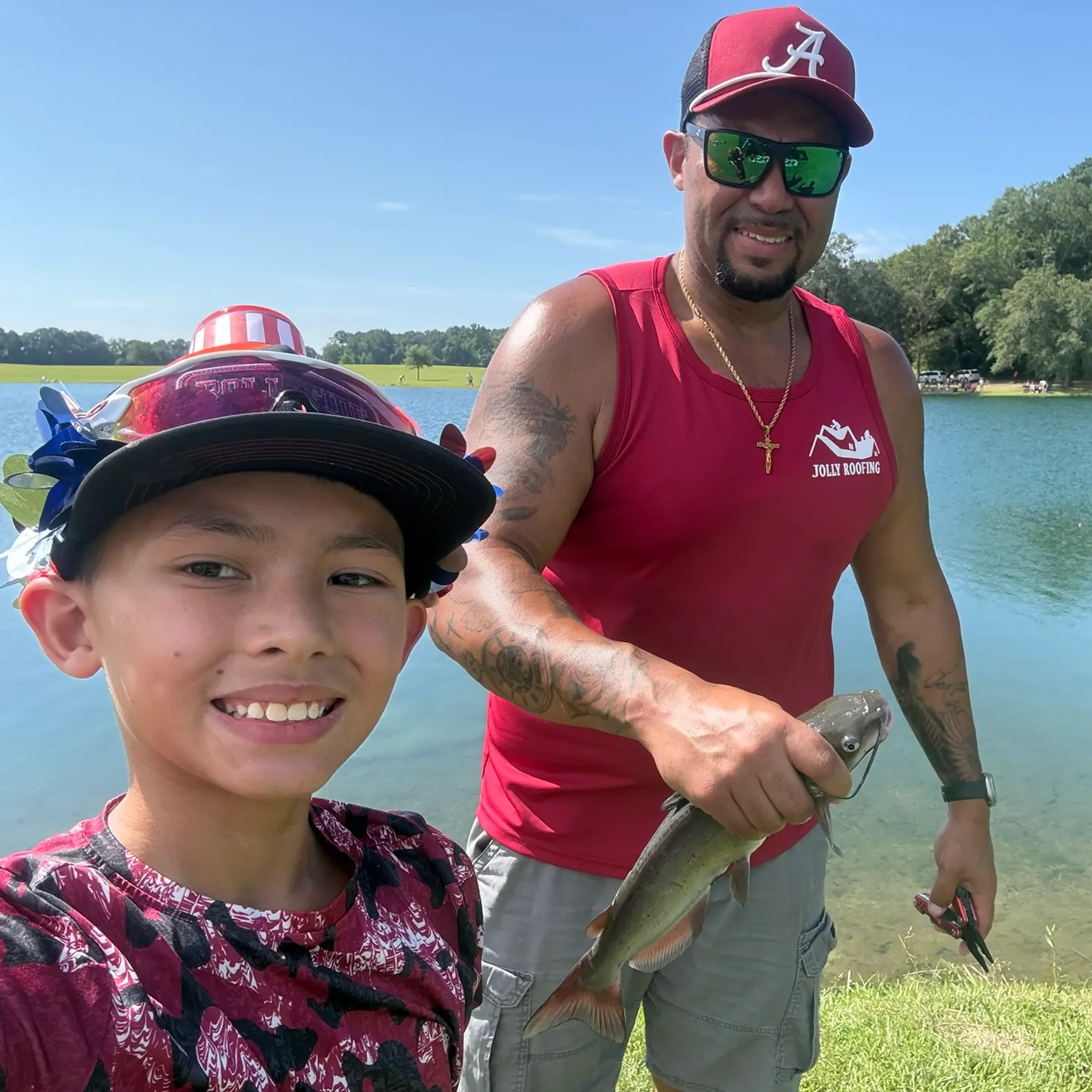 Channel catfish caught on Fishbrain