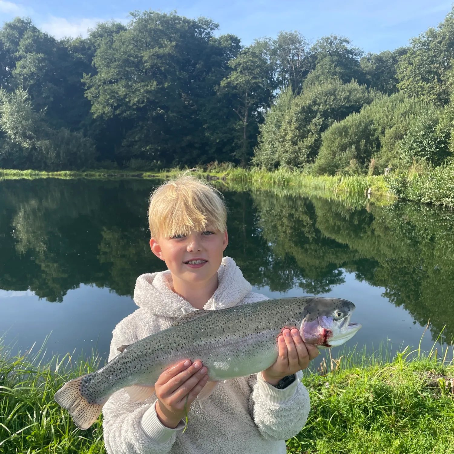 Rainbow trout caught on Fishbrain