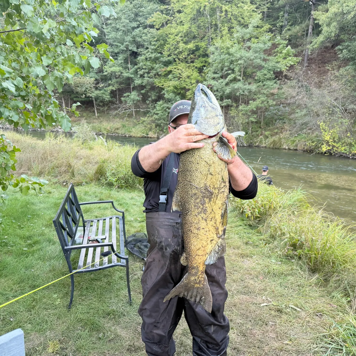 Chinook salmon caught on Fishbrain