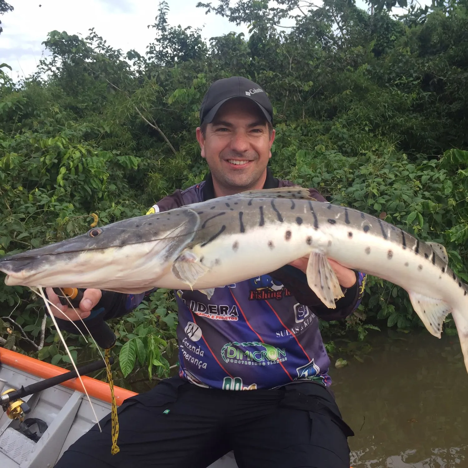 The most popular recent Spotted sorubim catch on Fishbrain