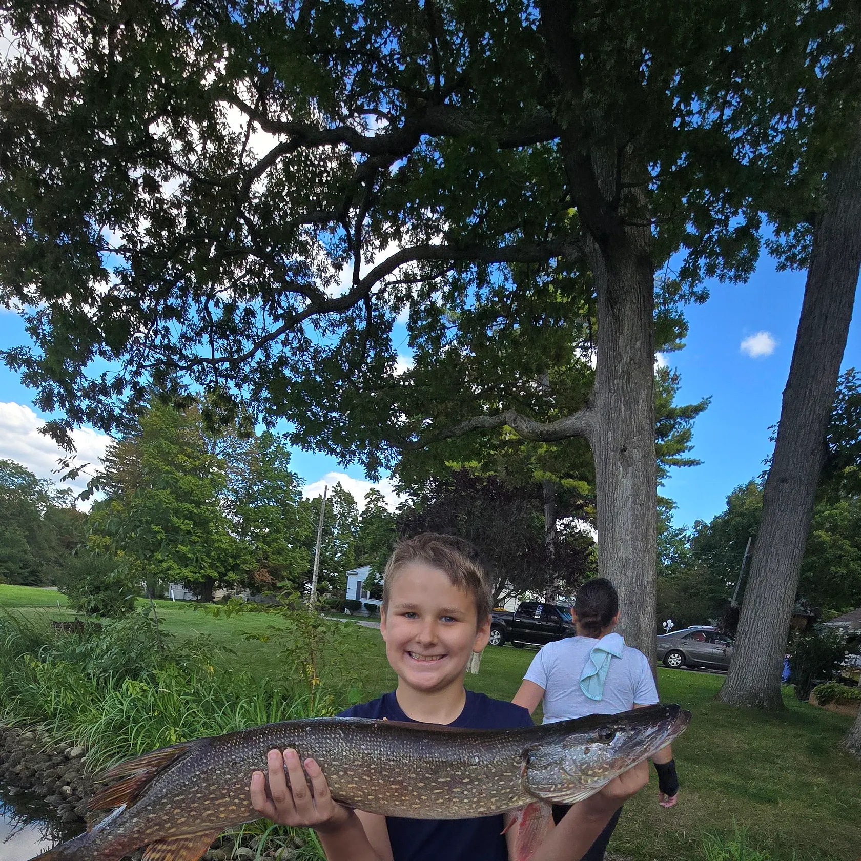 Northern pike caught on Fishbrain