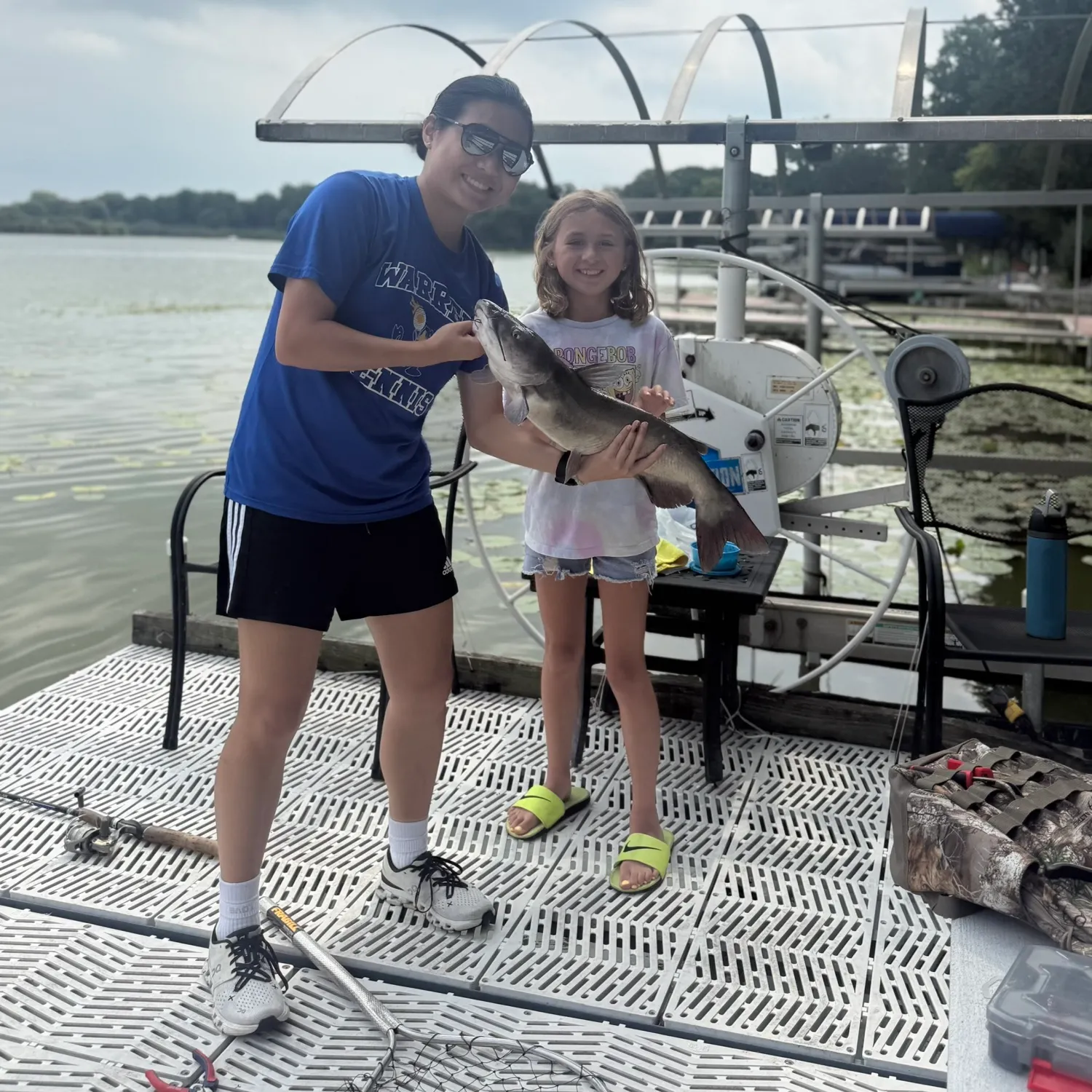 Channel catfish caught on Fishbrain