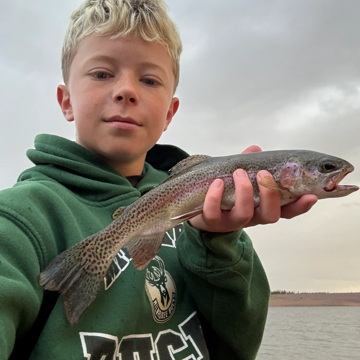 Rainbow trout caught on Fishbrain