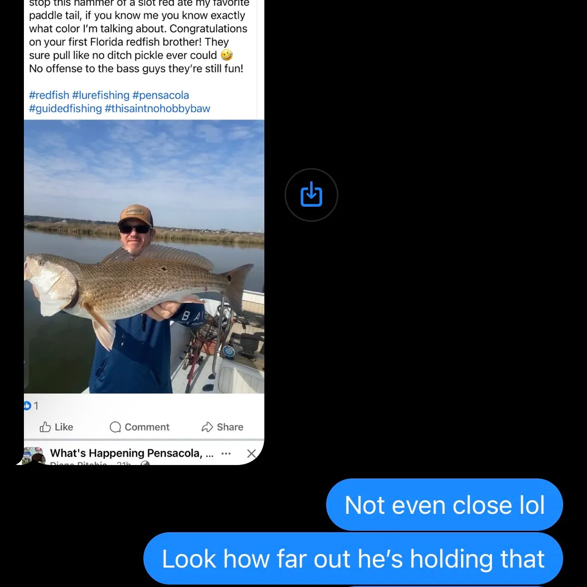 recently logged catches