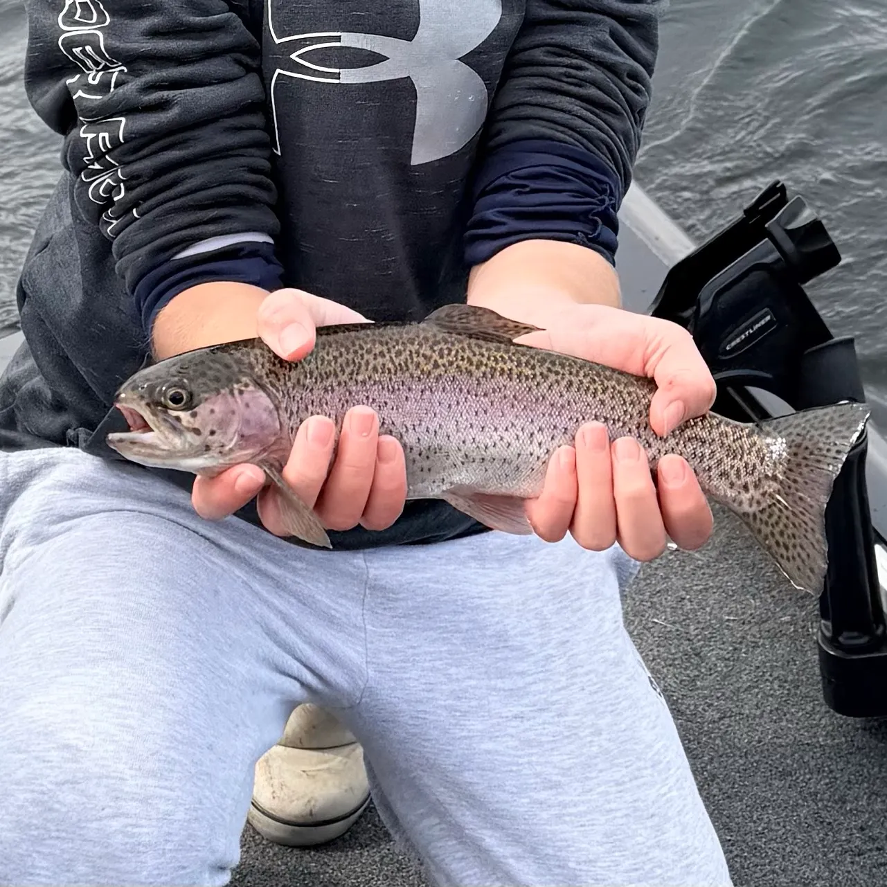 Rainbow trout caught on Fishbrain