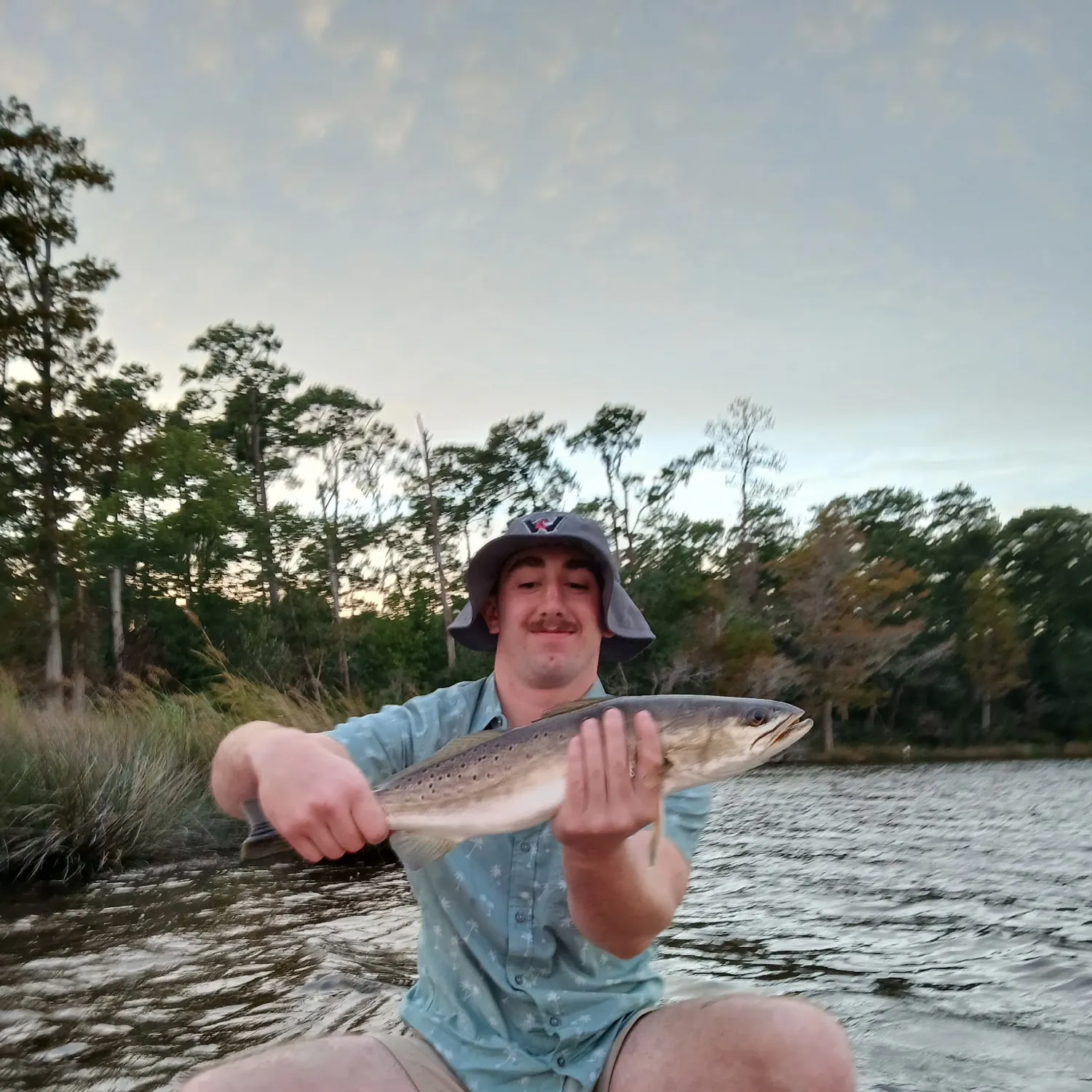 Spotted seatrout caught on Fishbrain