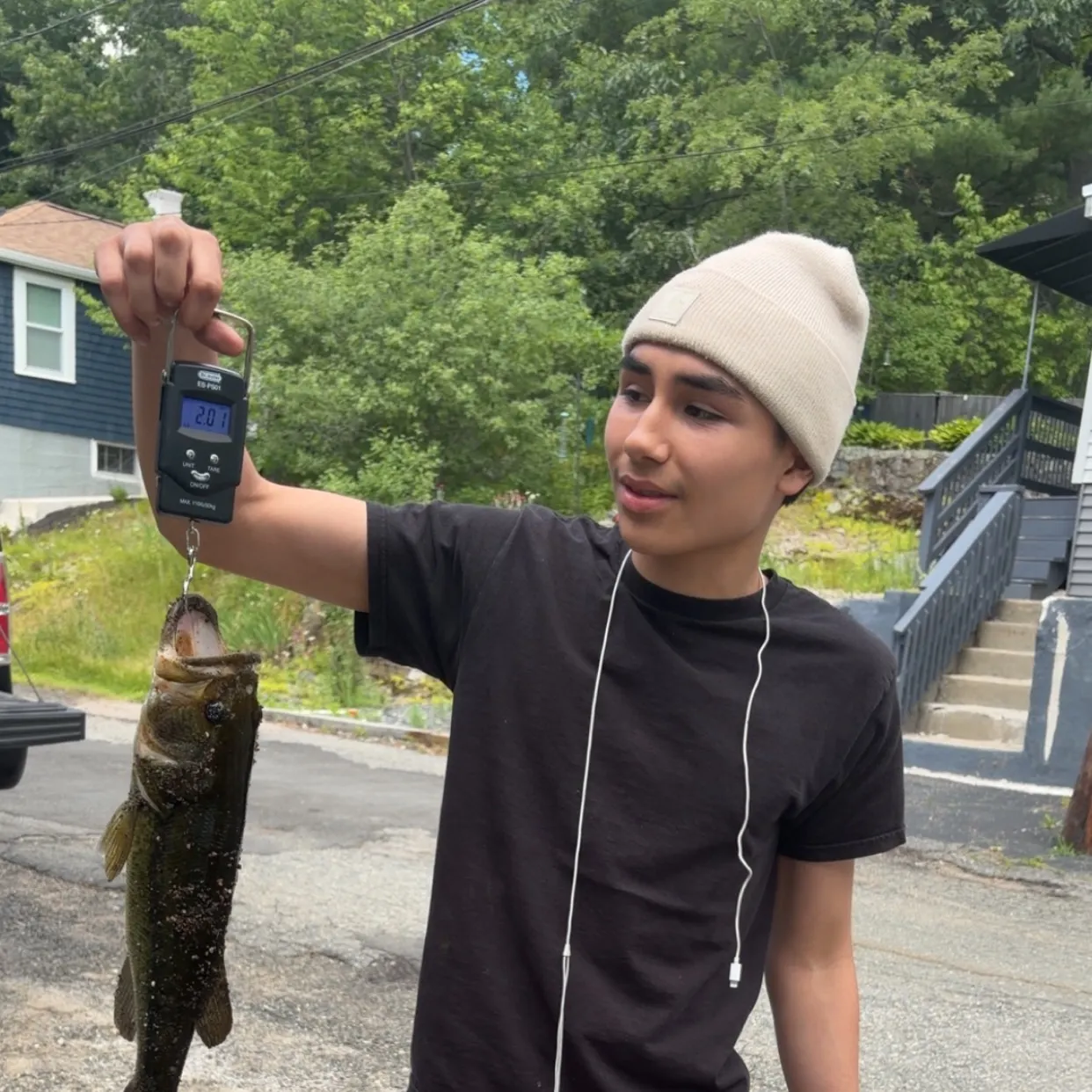 recently logged catches