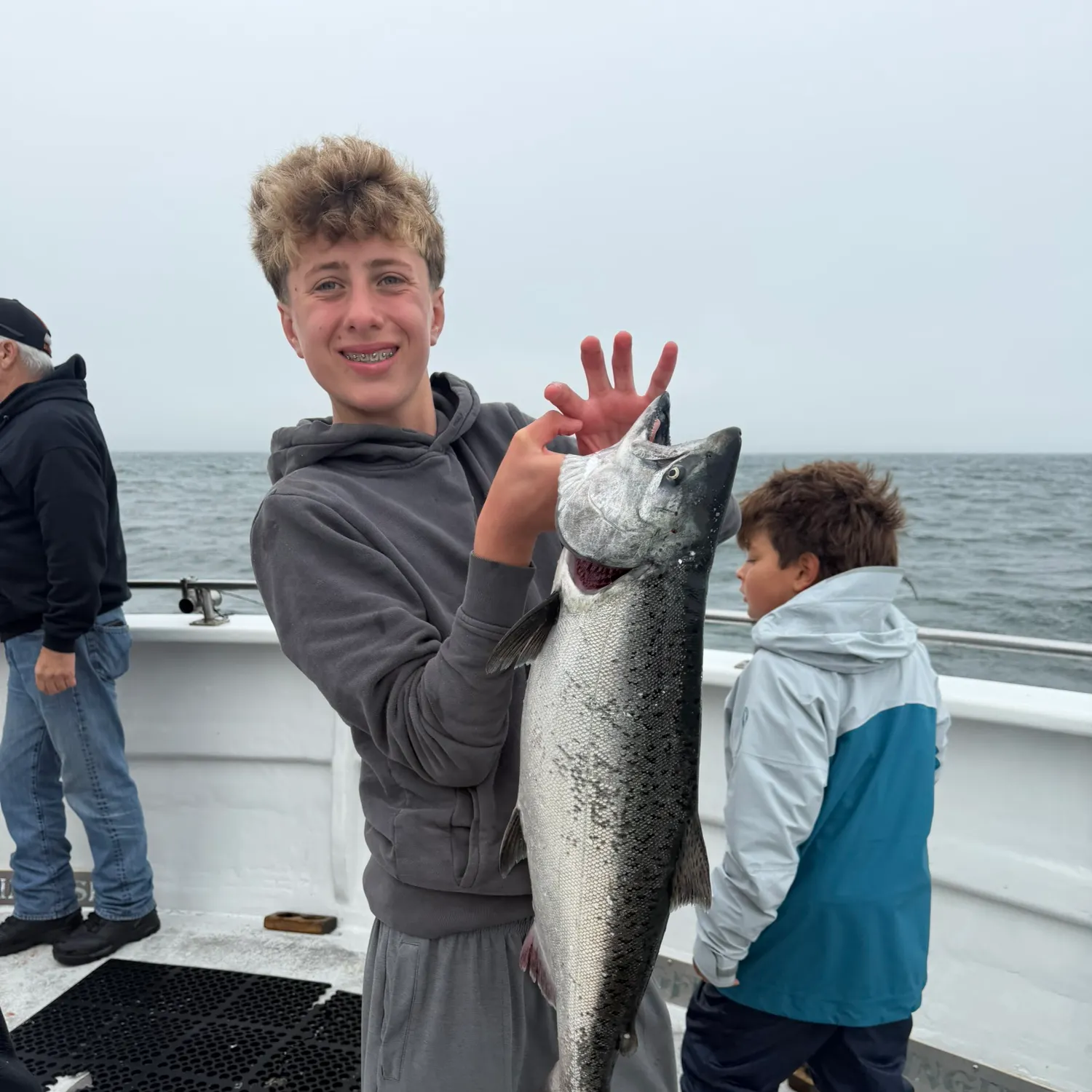 Chinook salmon caught on Fishbrain