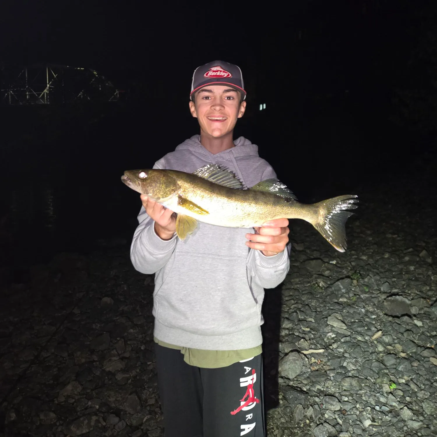 Walleye caught on Fishbrain