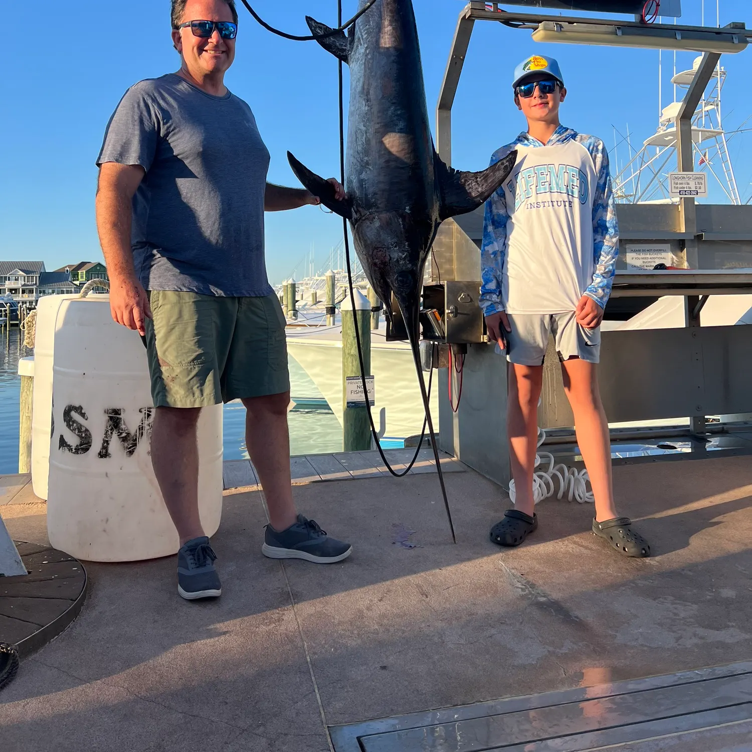 The most recent Swordfish catches on Fishbrain