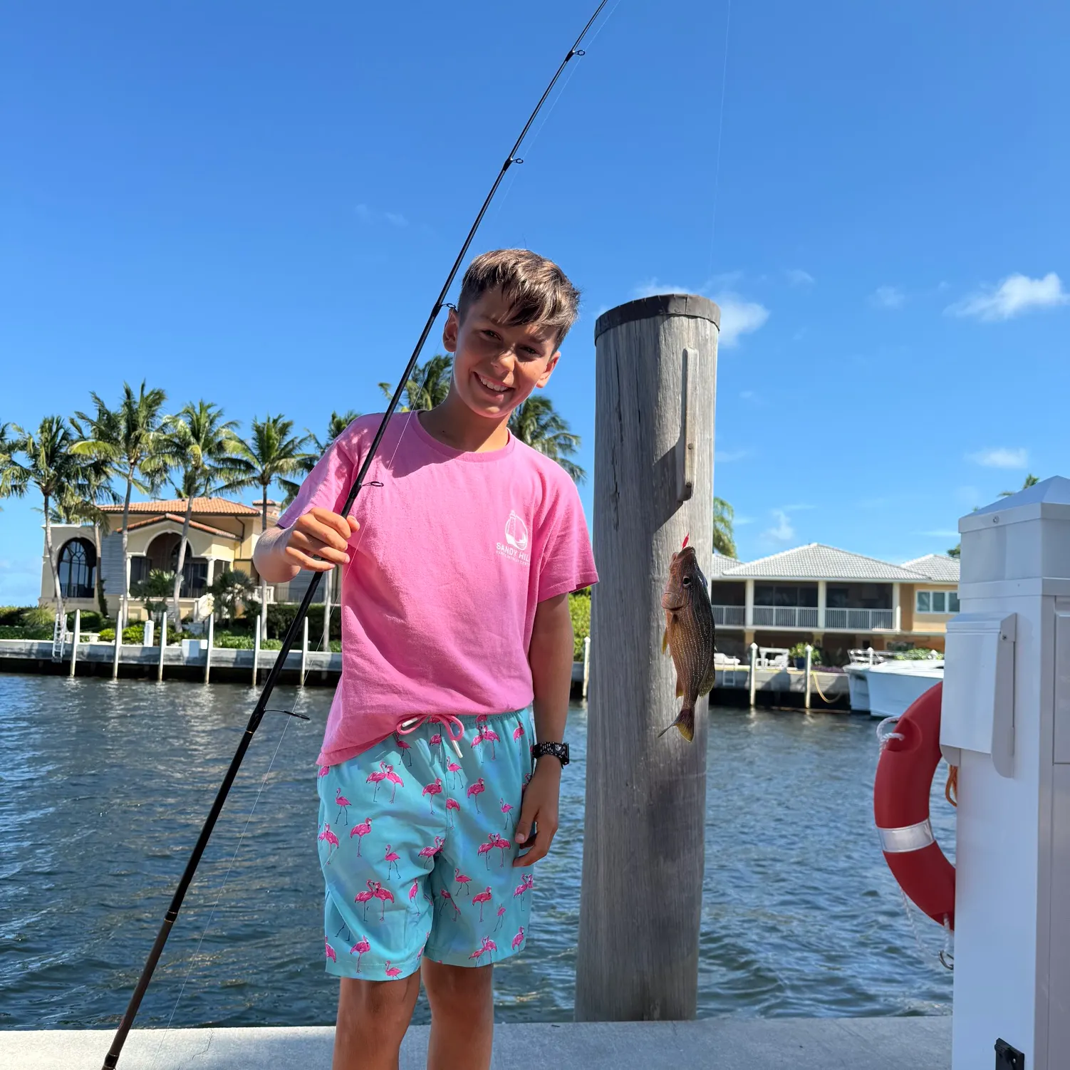 recently logged catches