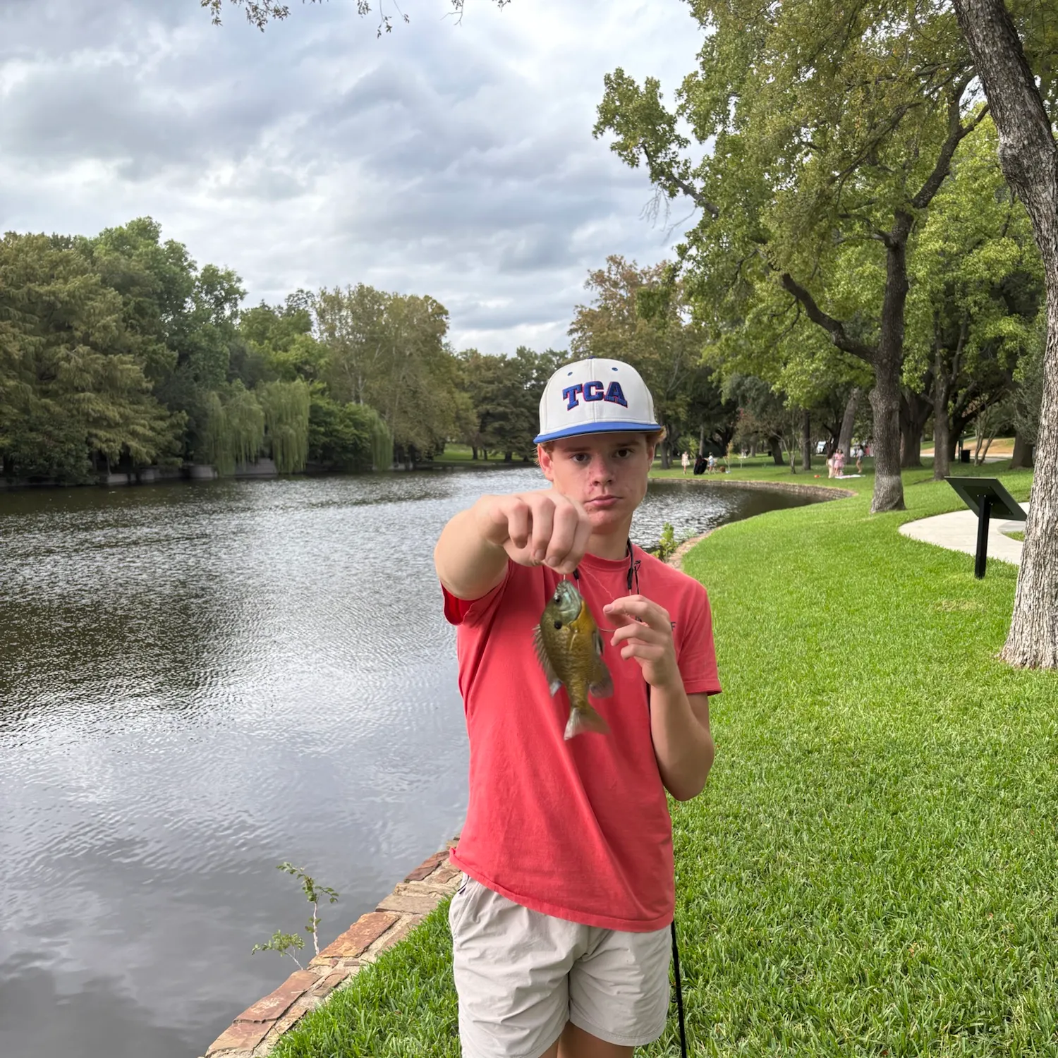 Redbreast sunfish caught on Fishbrain