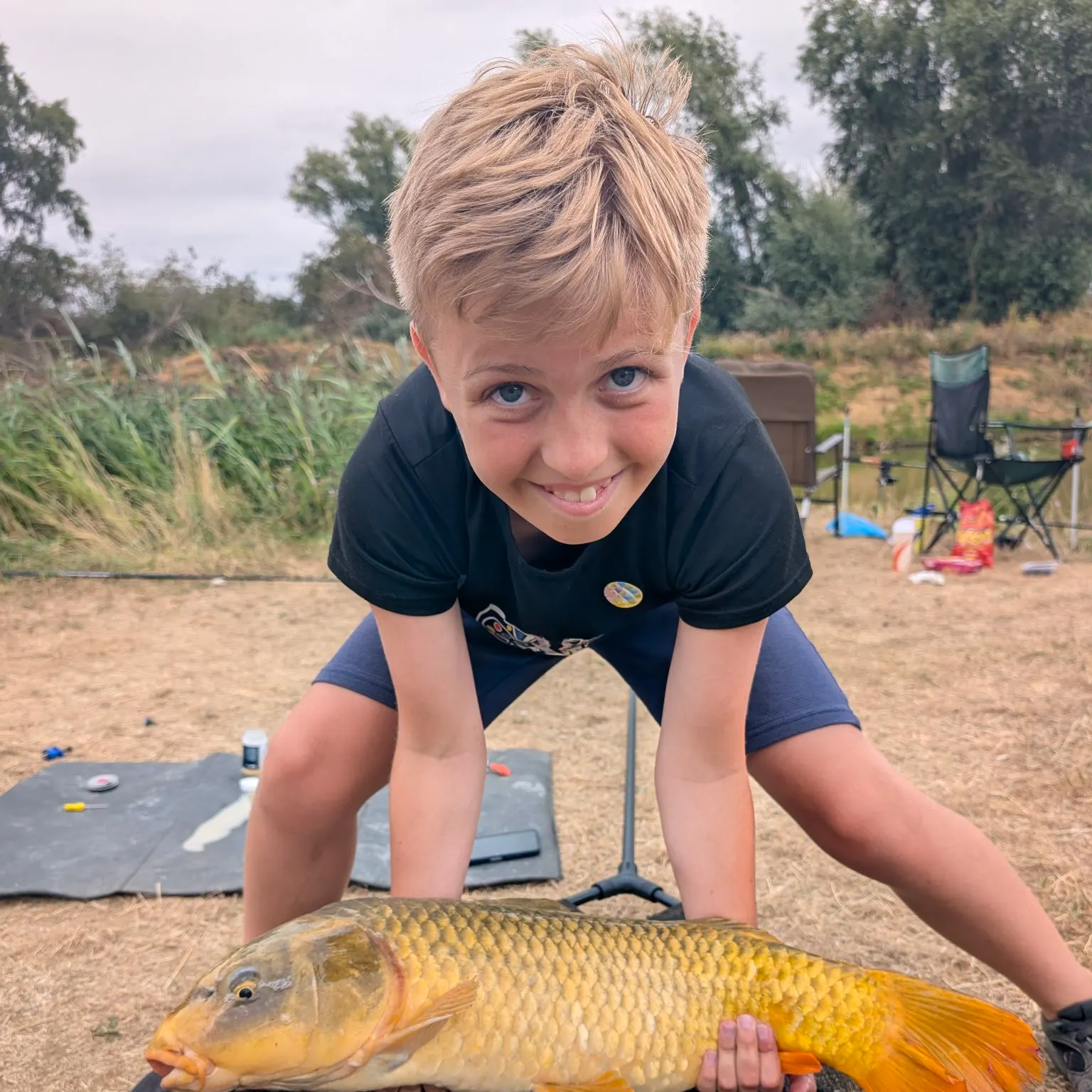 Ghost carp caught on Fishbrain