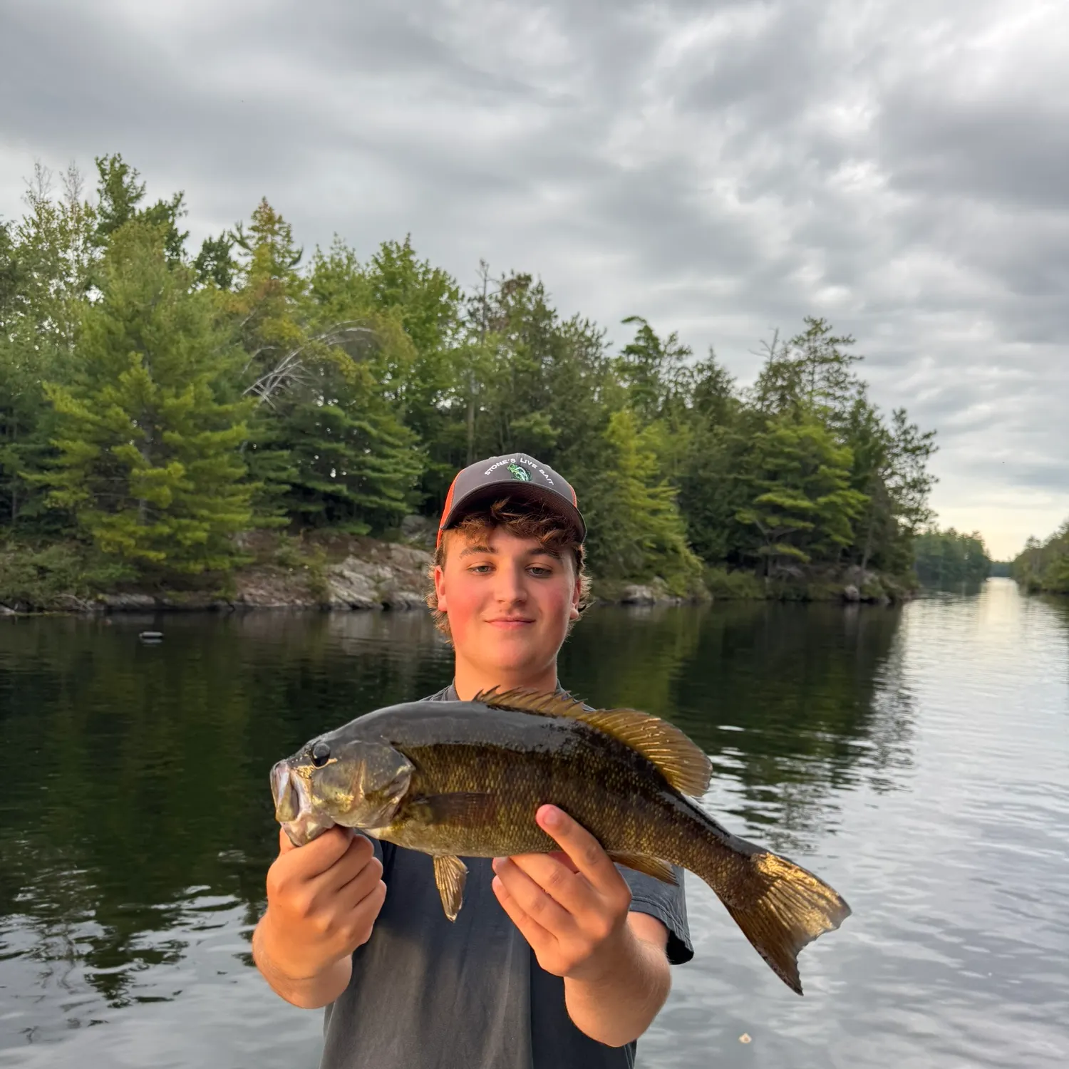 Smallmouth bass caught on Fishbrain