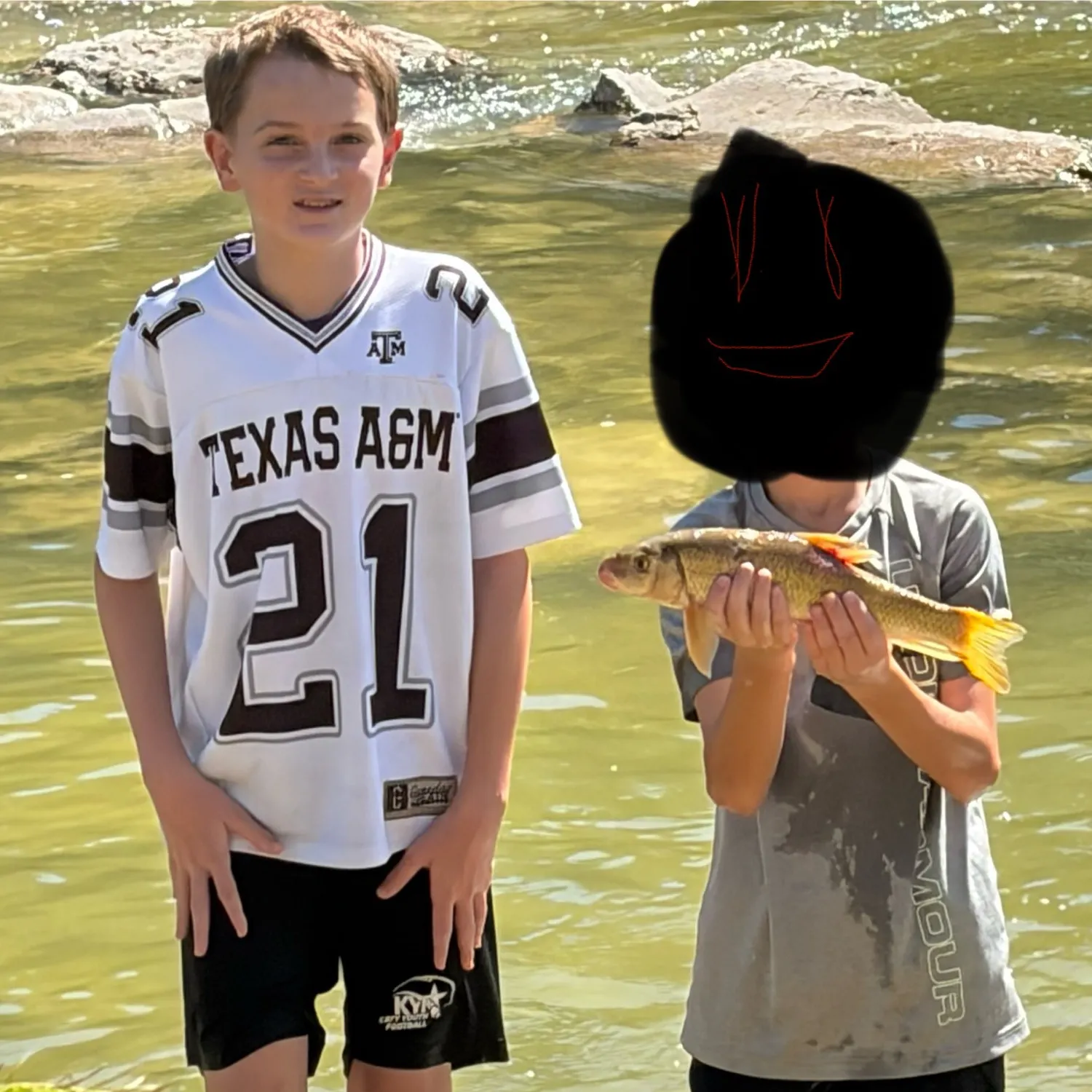Golden redhorse caught on Fishbrain