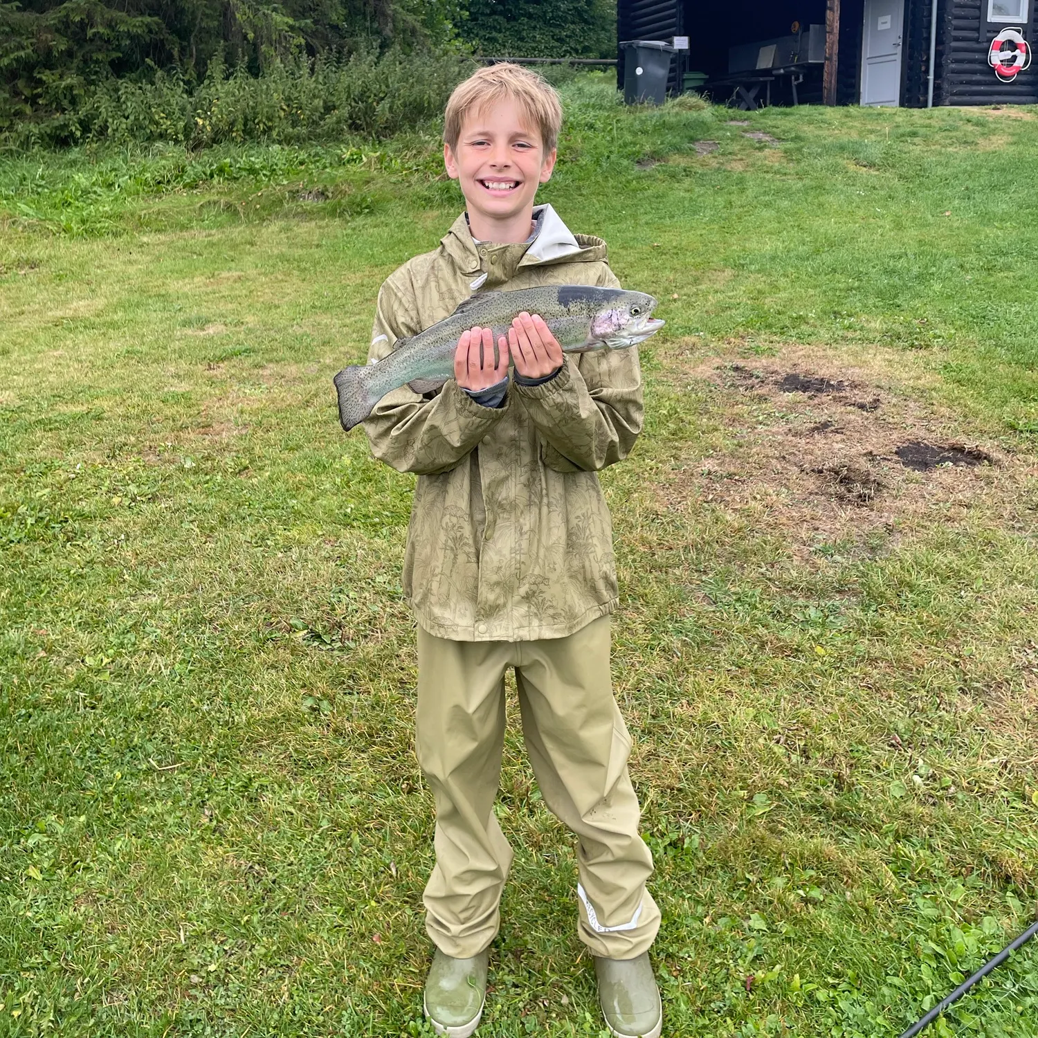 Rainbow trout caught on Fishbrain