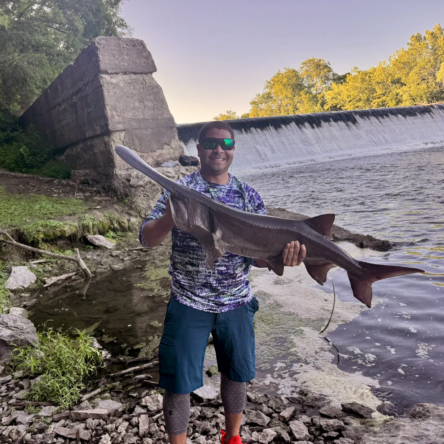 The most recent Paddlefish catches on Fishbrain