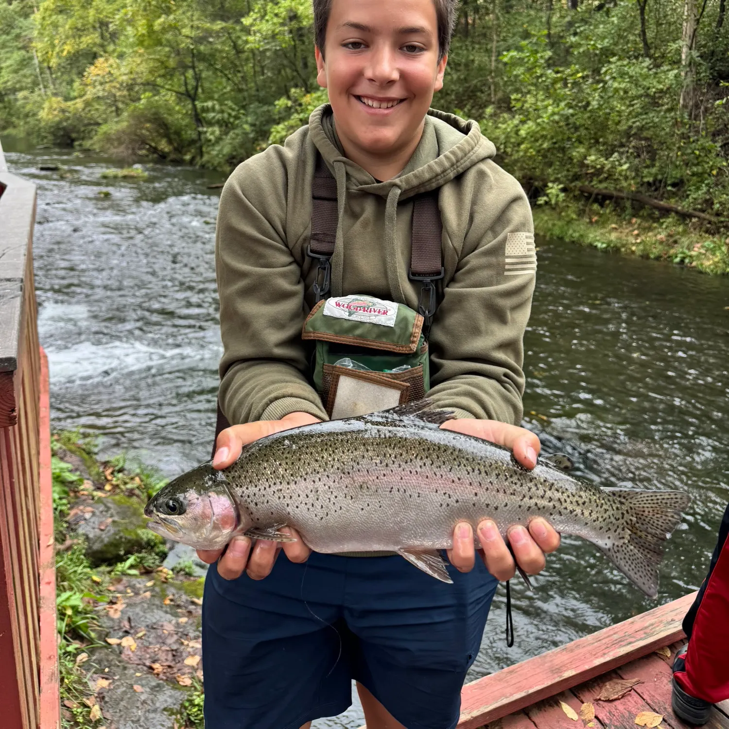 Rainbow trout caught on Fishbrain