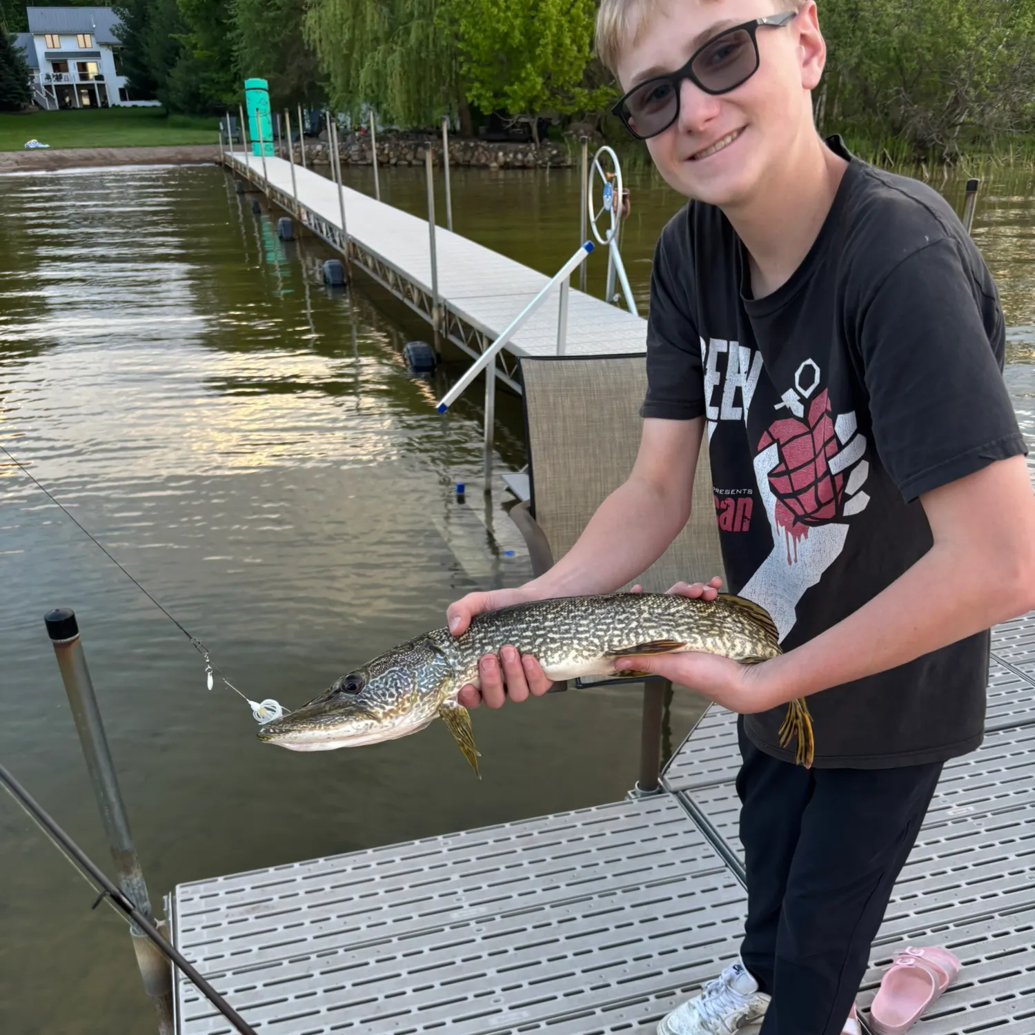 recently logged catches