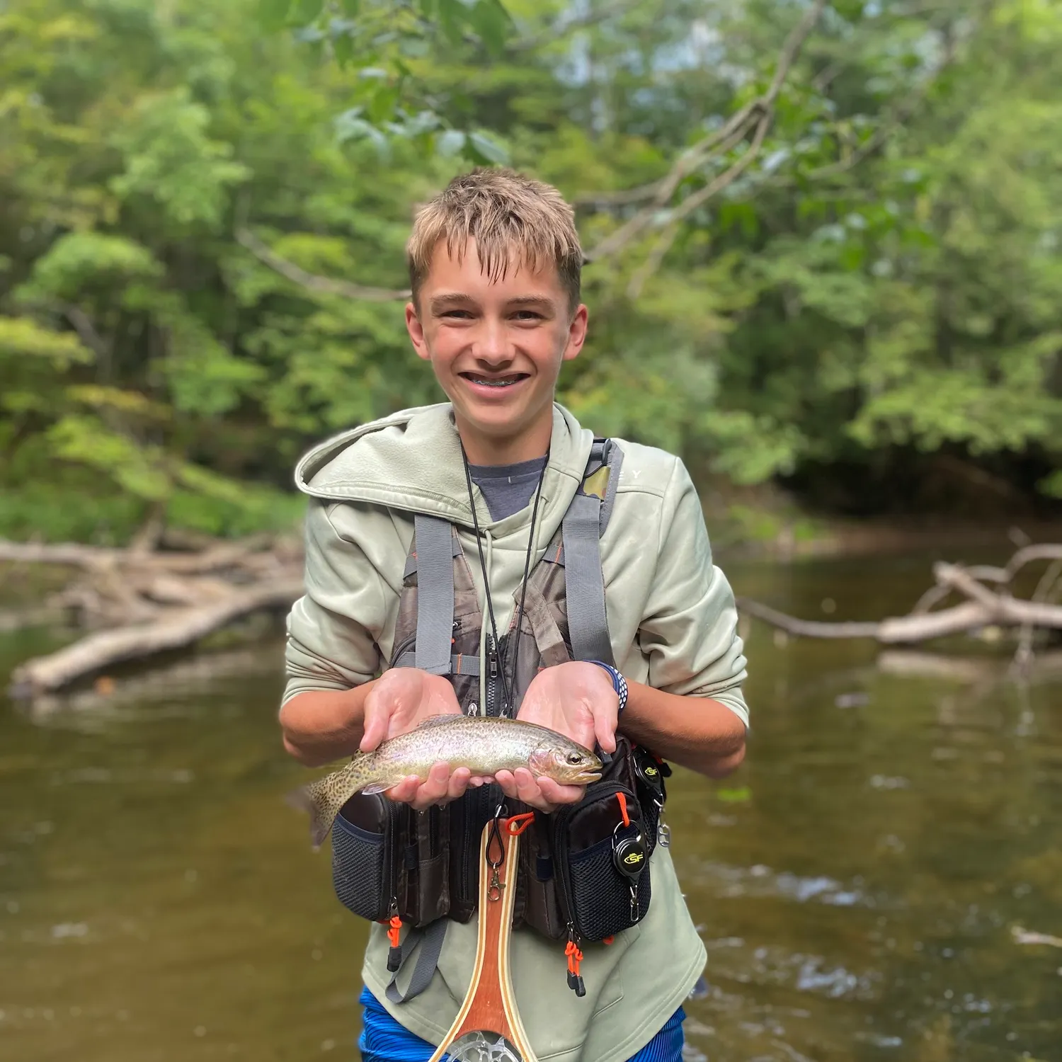 Rainbow trout caught on Fishbrain