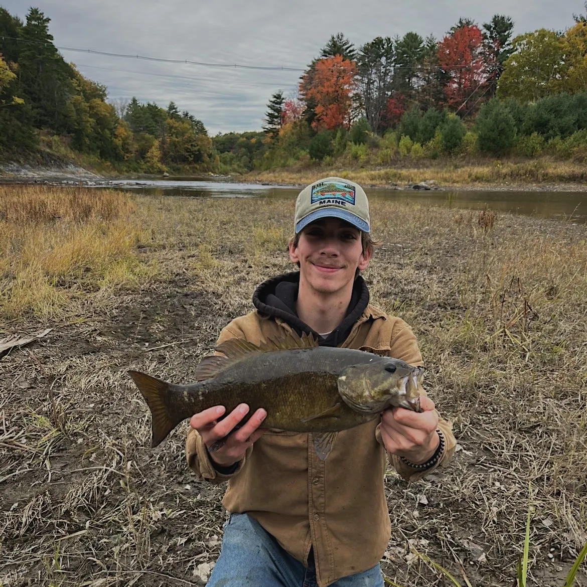 Smallmouth bass caught on Fishbrain