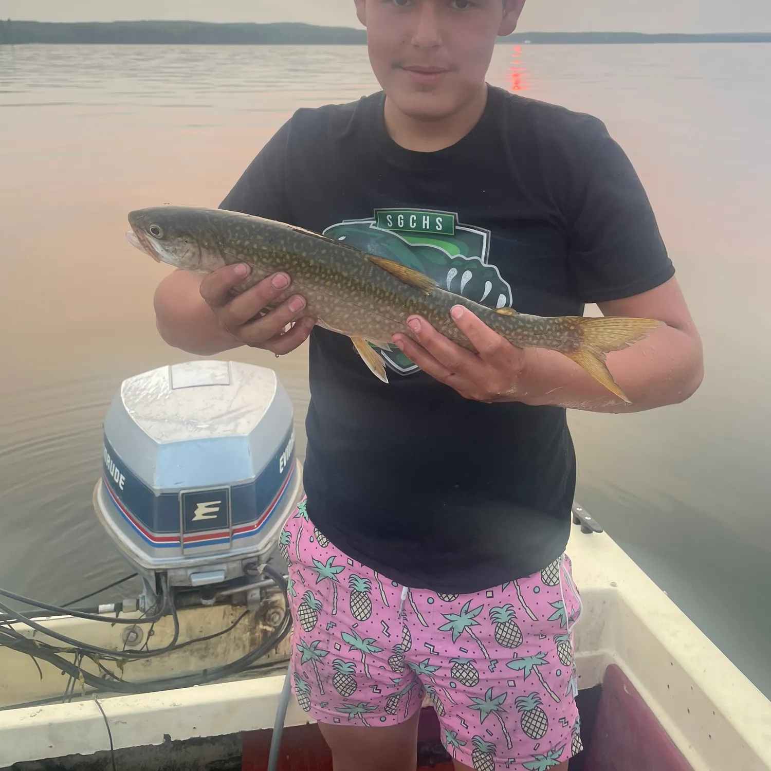 Lake char caught on Fishbrain