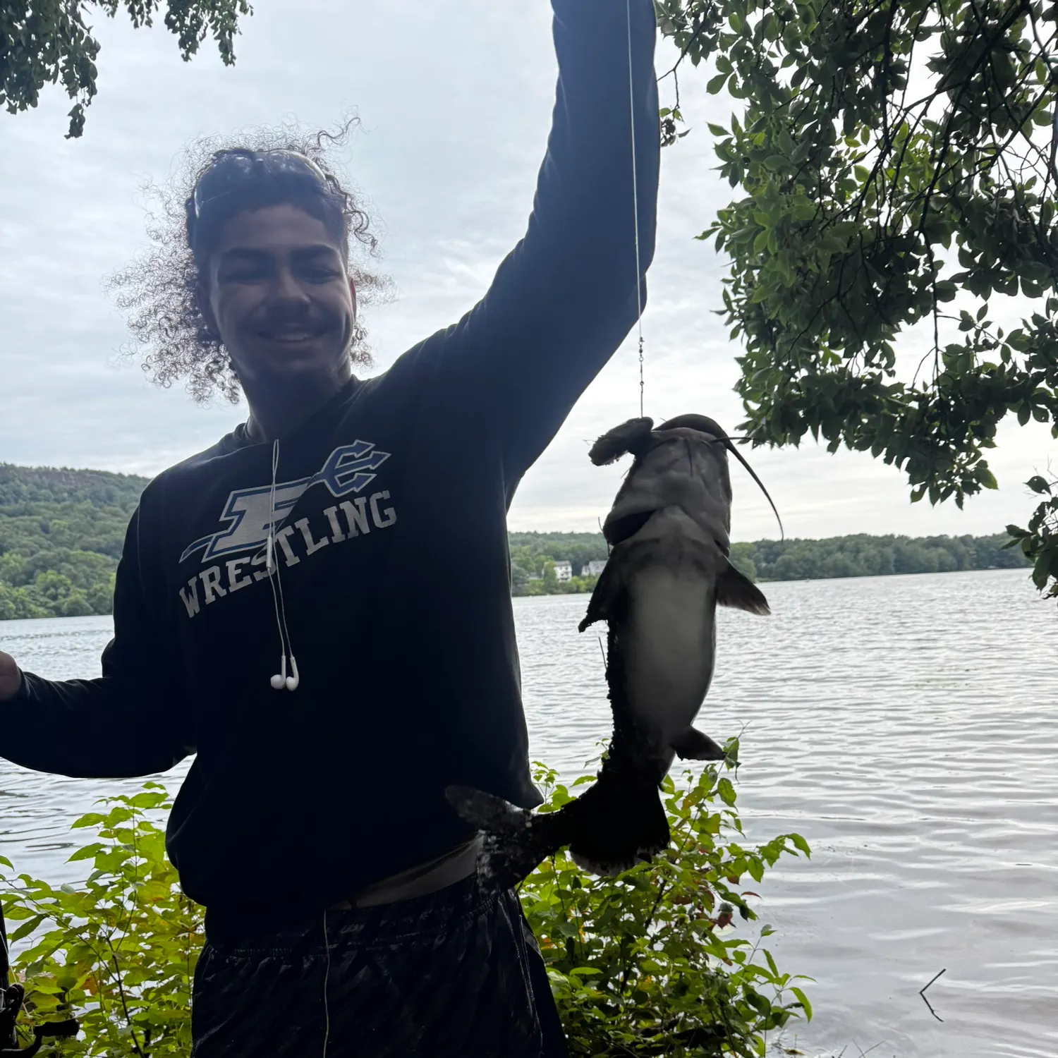Channel catfish caught on Fishbrain