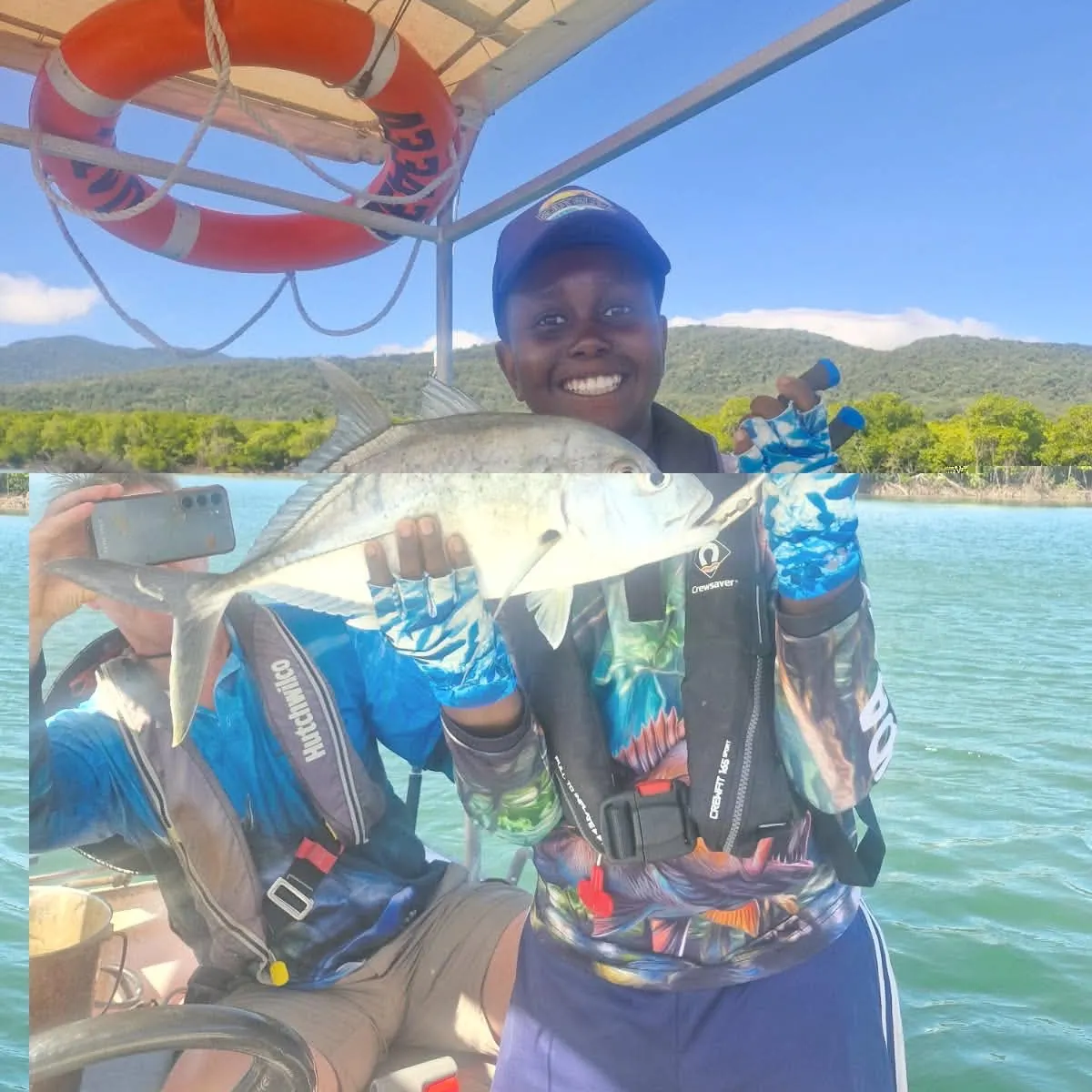 Giant trevally caught on Fishbrain