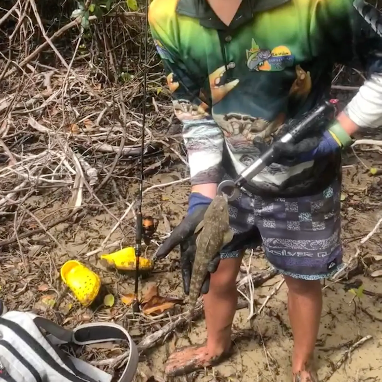 Dusky flathead caught on Fishbrain